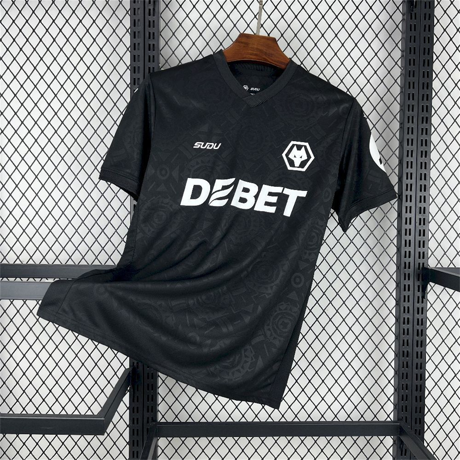 Wolverhampton Wanderers Wolves 25-26 Goalkeeper Black Jersey - Fans Version - JerseysGala