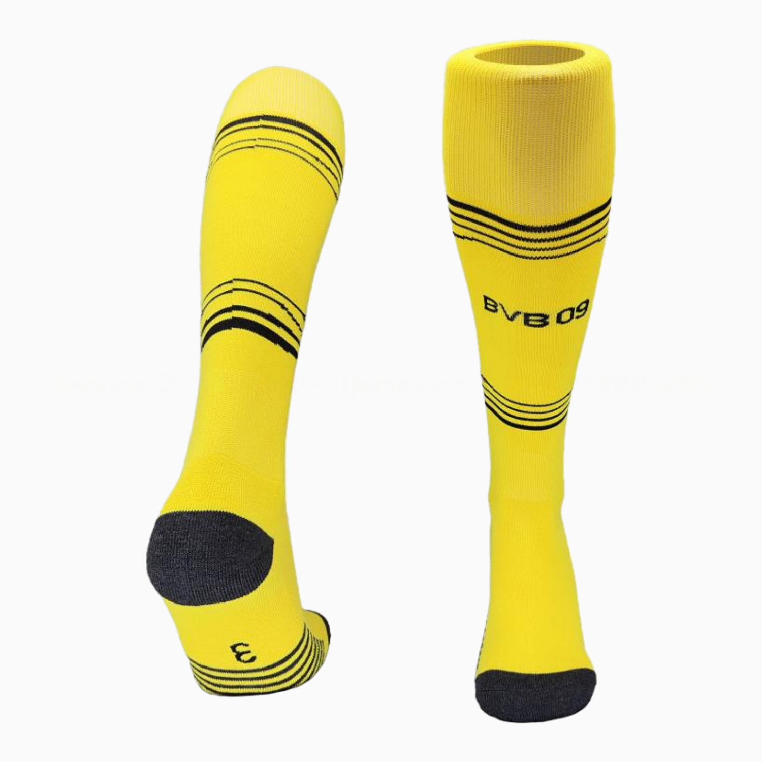 Dortmund 25-26 Home Socks - Yellow - JerseysGala