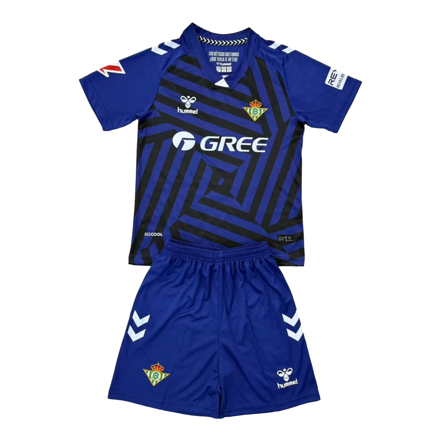 Real Betis 25-26 Blue Goalkeeper Men's Adult Jersey Set - Fans Version - JerseysGala