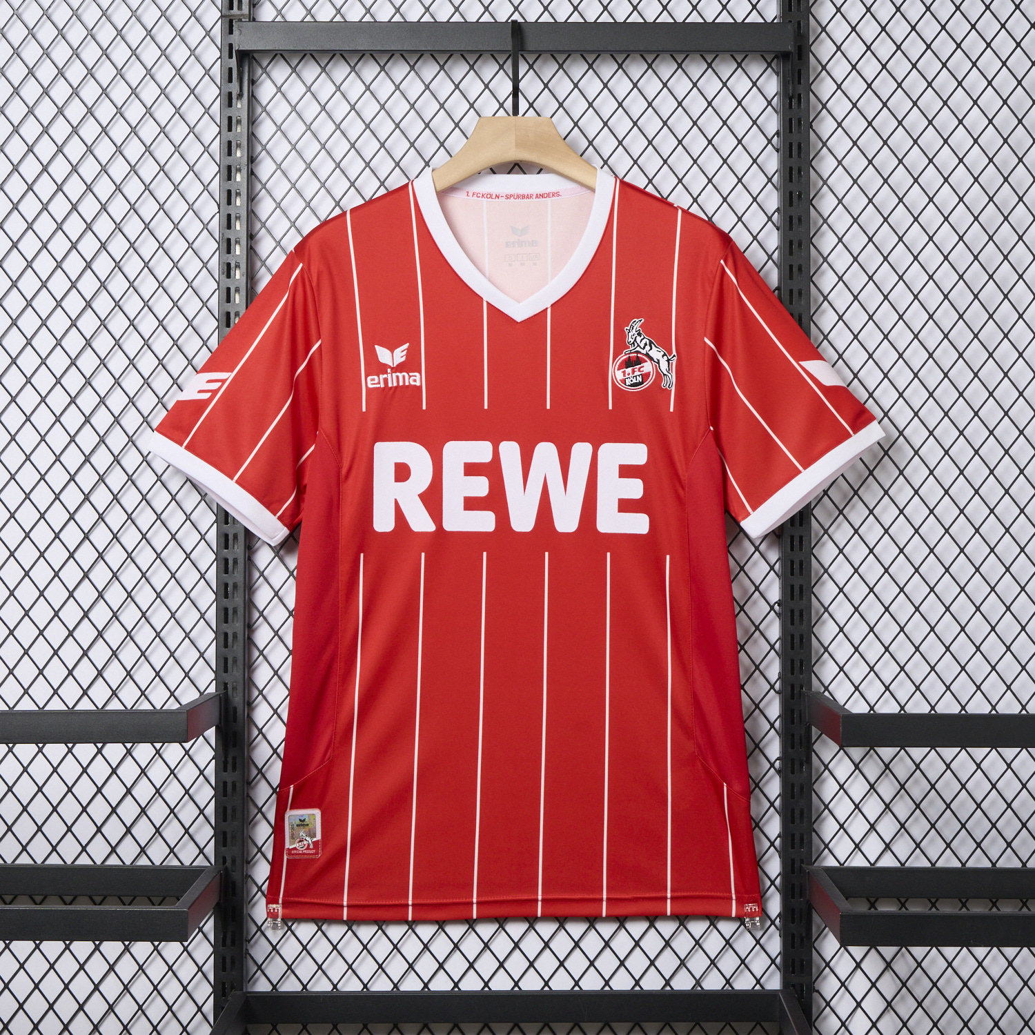 Retro 1. FC Köln 2017-18 European Home Jersey - JerseysGala