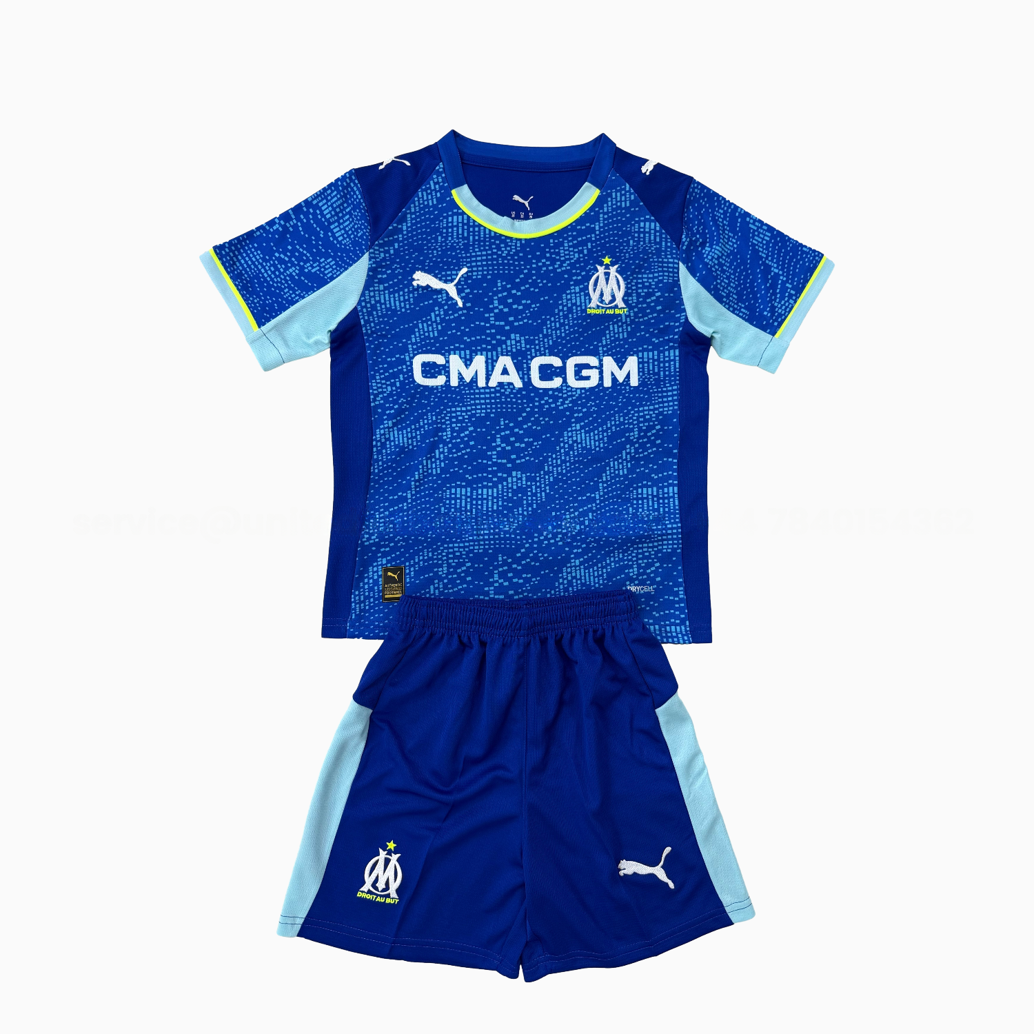 Marseille 25-26 Third Men's Adult Jersey Set - Fans Version - JerseysGala