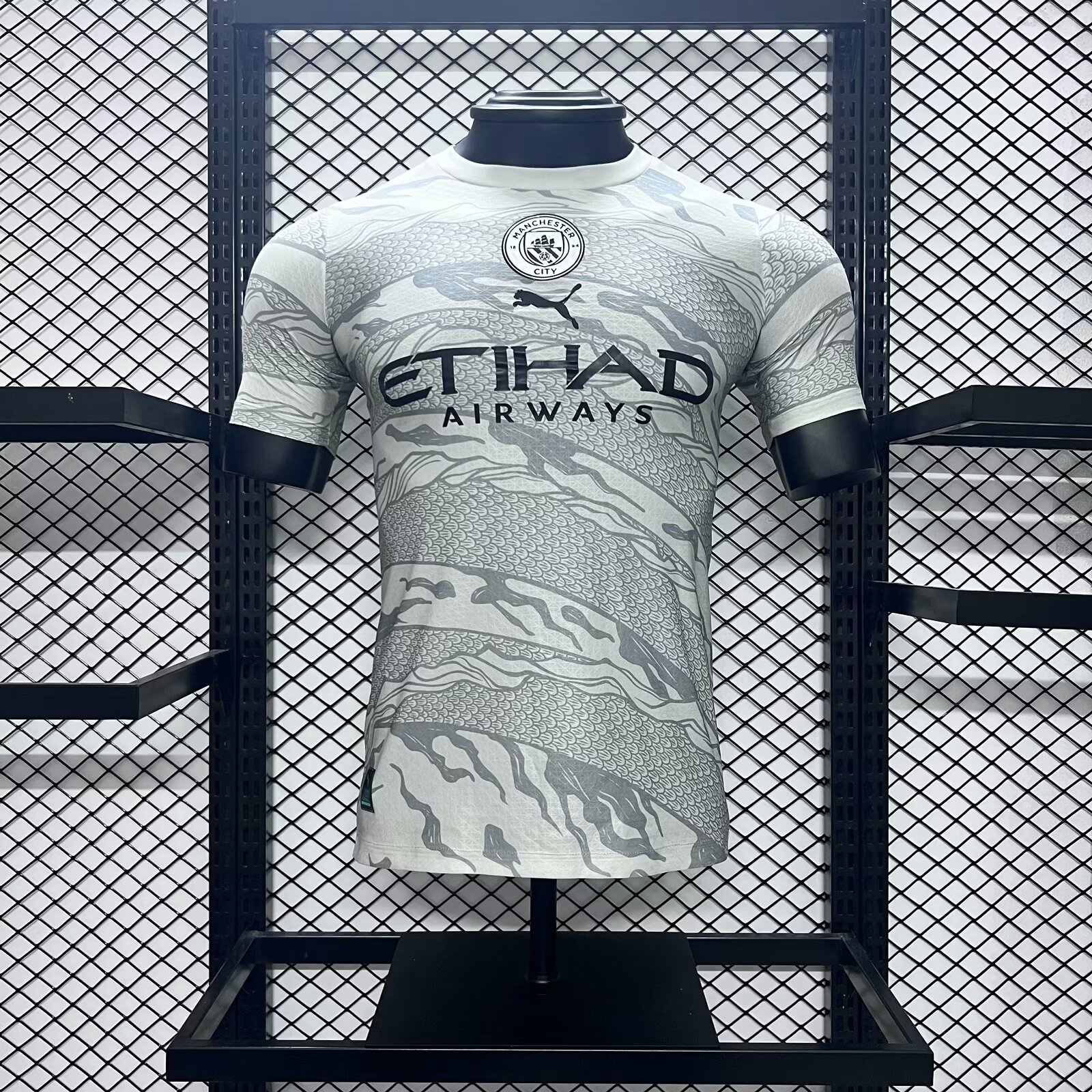 Manchester City 2024 Year of the Dragon Pre-match Jersey - Player Version - JerseysGala