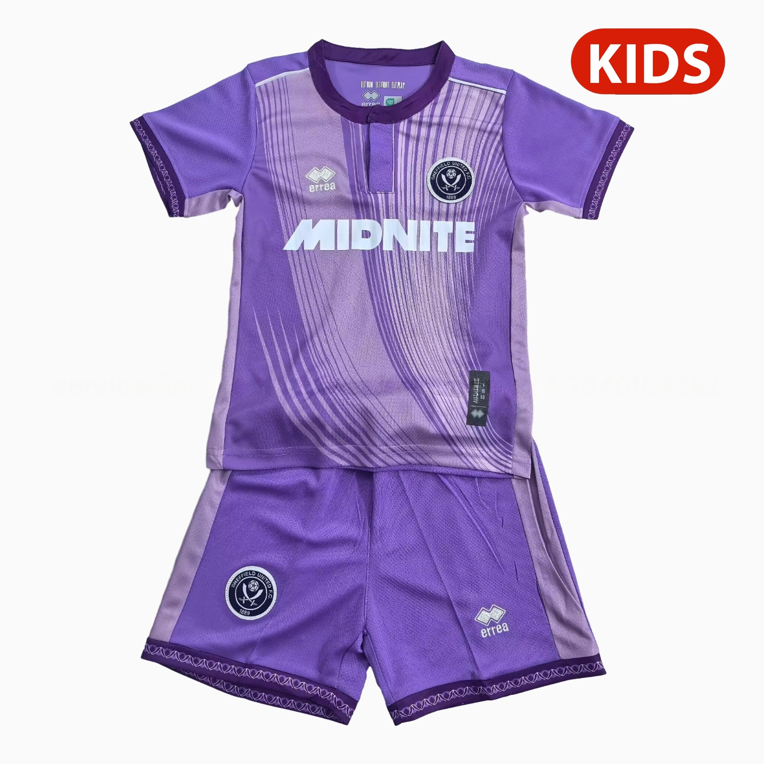 Sheffield United 25-26 Third Purple Kids Kit - JerseysGala