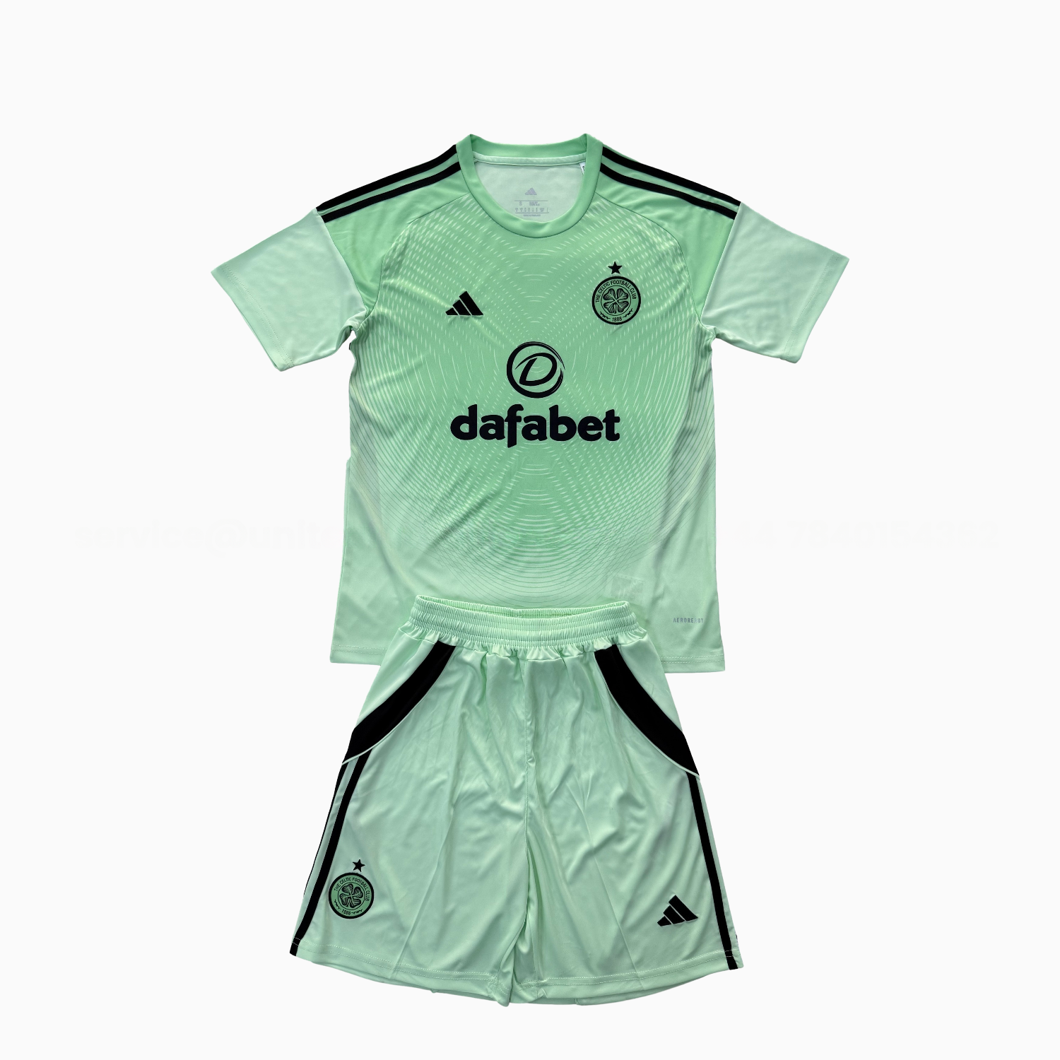 Celtic 25-26 Green Goalkeeper Men's Adult Jersey Set - Fans Version - JerseysGala