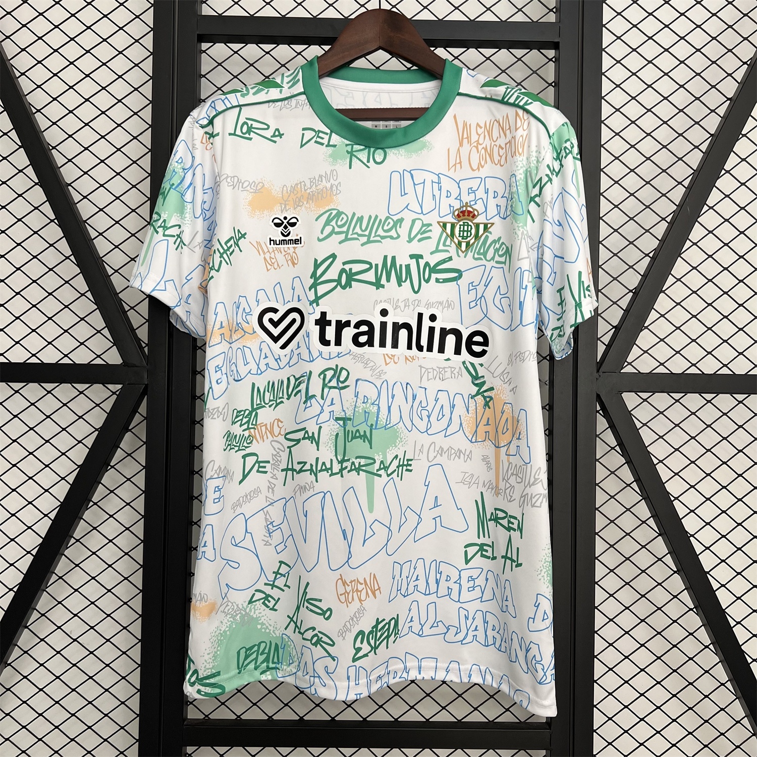 Real Betis 25-26 Graffiti Style Special Jersey - Fans Version - JerseysGala