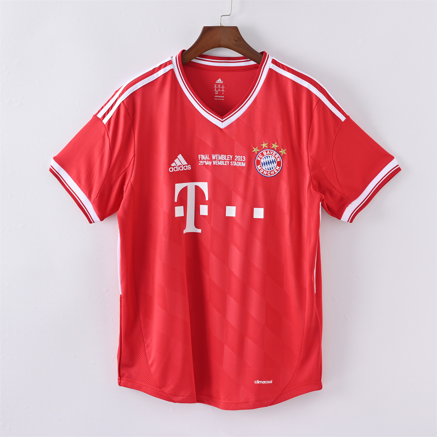 Retro Bayern Munich 13-14 Home Jersey - 2013 Champions League Final - JerseysGala