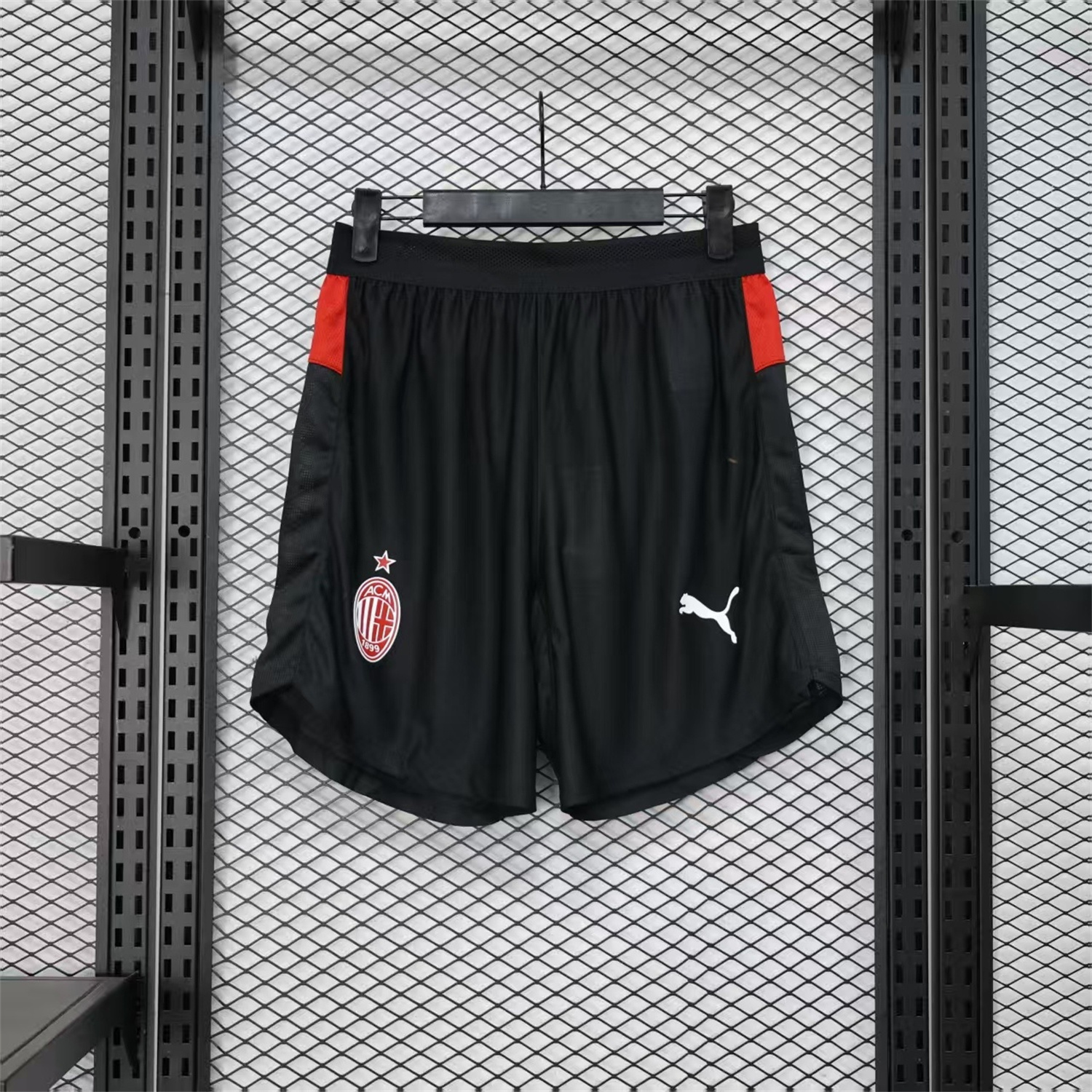 AC Milan 25-26 Home Black Shorts - Player Version - JerseysGala
