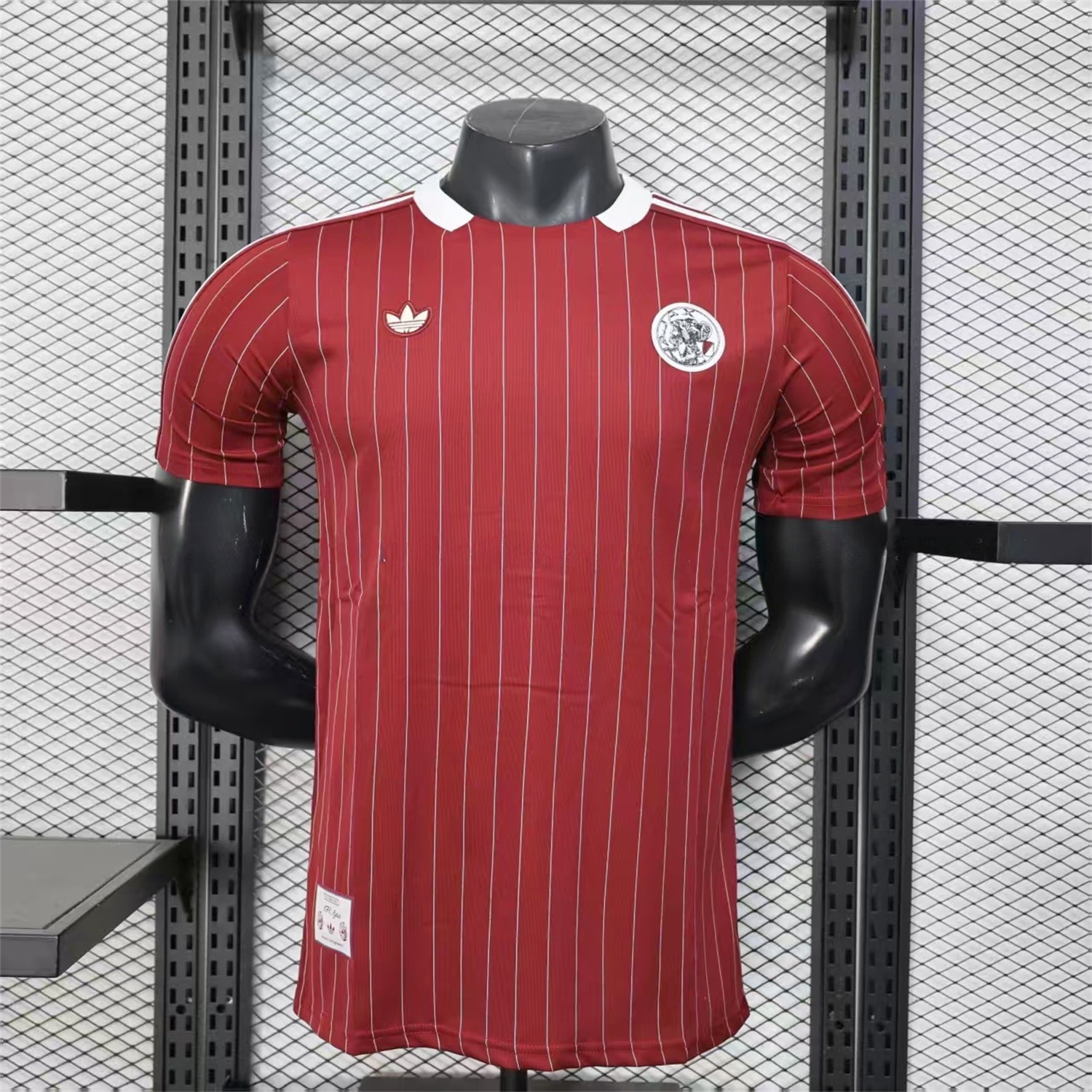 Ajax 25-26 Icon Range Travel Special Edition Red Jersey - Player Version - JerseysGala