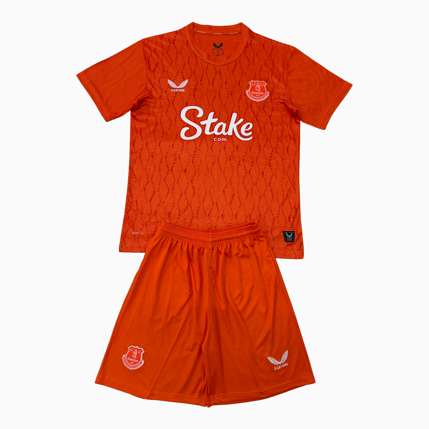 Everton 25-26 Orange Goalkeeper Men's Adult Jersey Set - Fans Version - JerseysGala