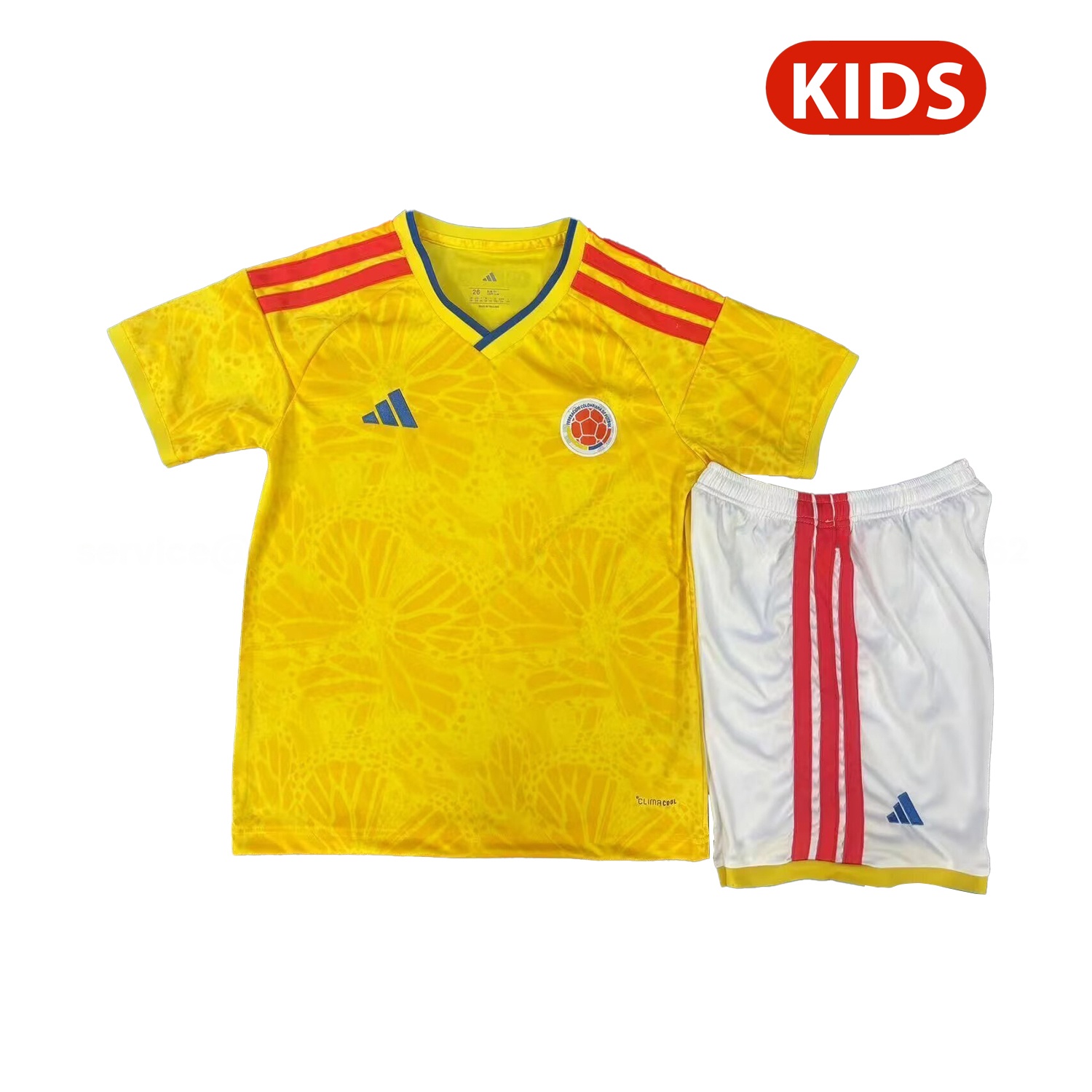 Colombia 2026 Home (Leaked Version) Kids Kit - JerseysGala