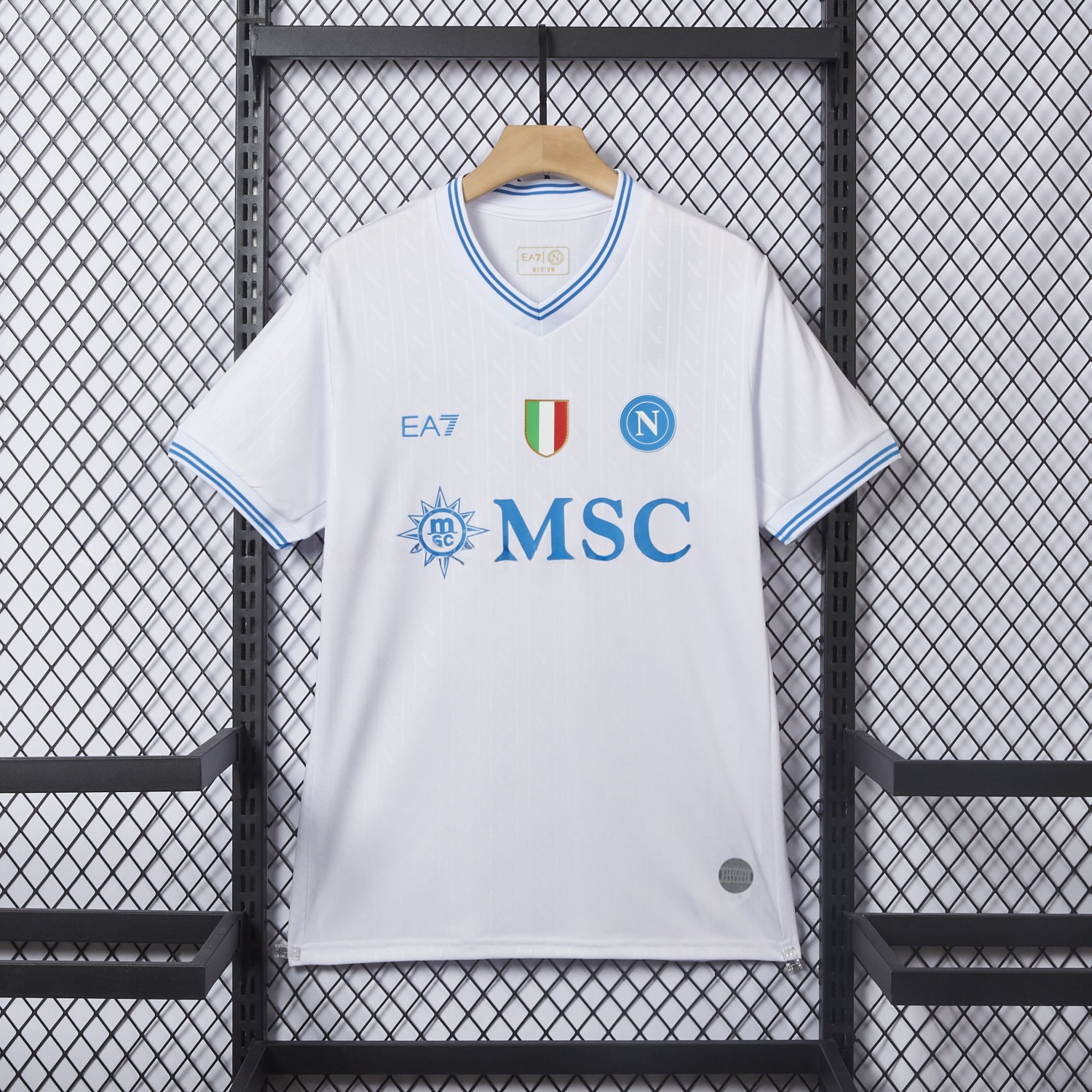 Napoli 25-26 European Away White Jersey - Fans Version - JerseysGala