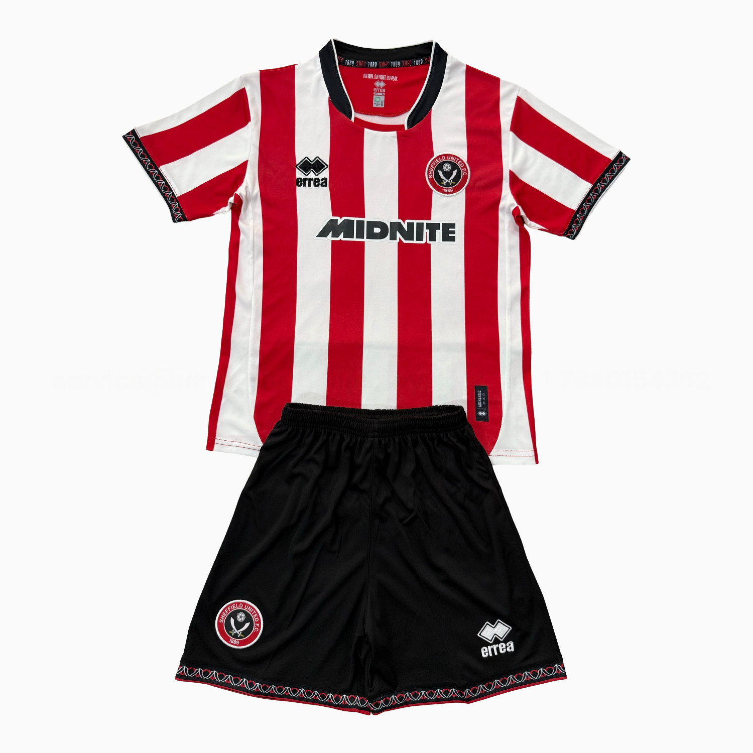 Sheffield United 25-26 Home Men's Adult Jersey Set - Fans Version - JerseysGala