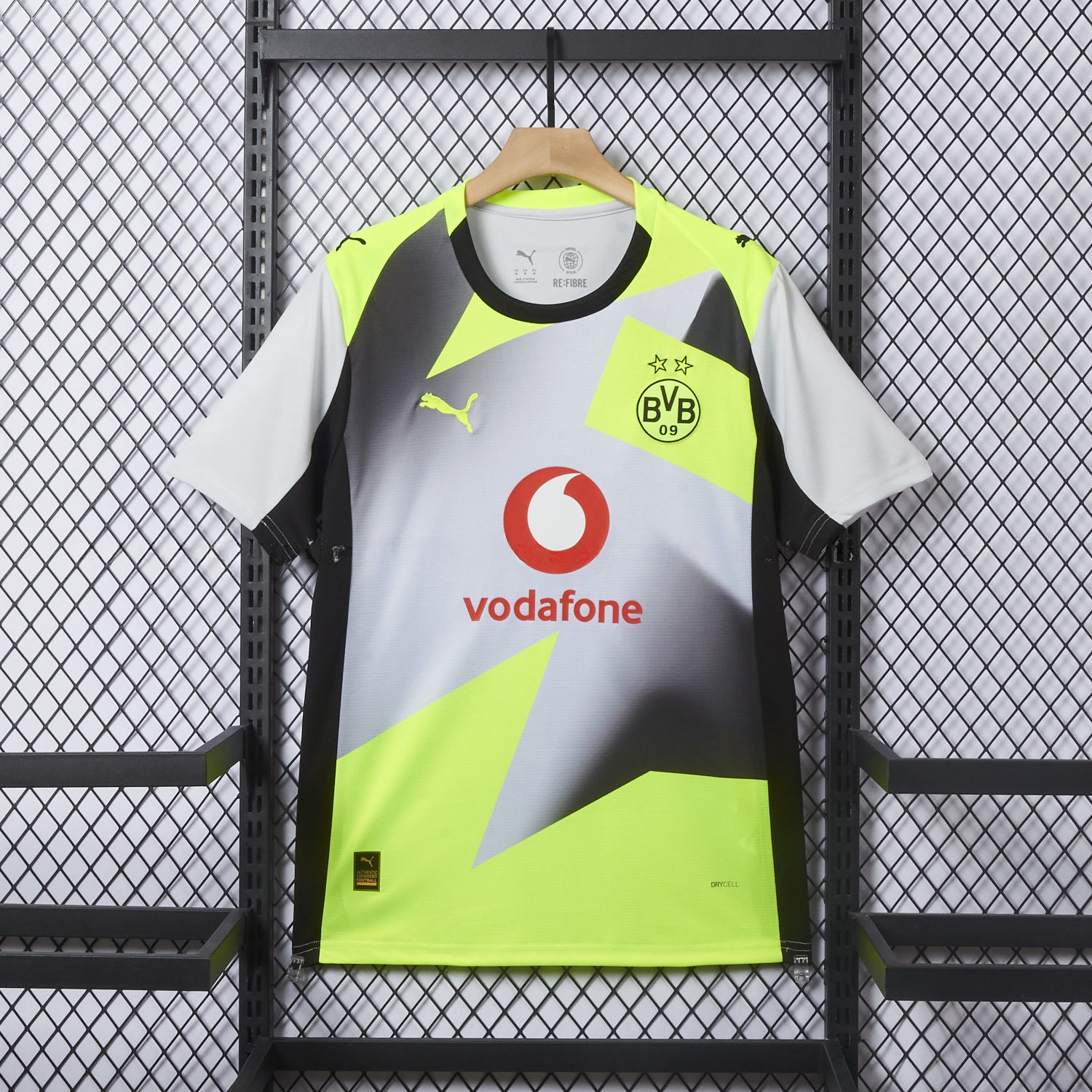 Dortmund 25-26 Away Silver Mist Jersey - Fans Version - JerseysGala