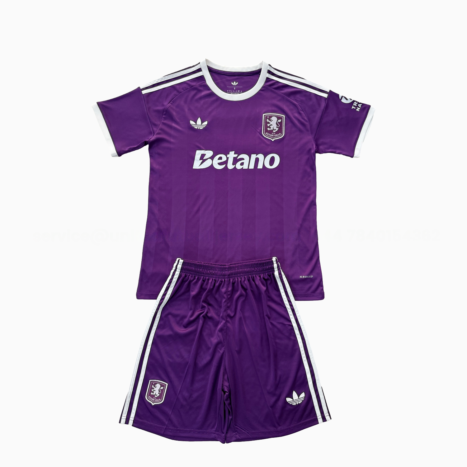 Aston Villa 25-26 Purple Goalkeeper Men's Adult Jersey Set - Fans Version - JerseysGala