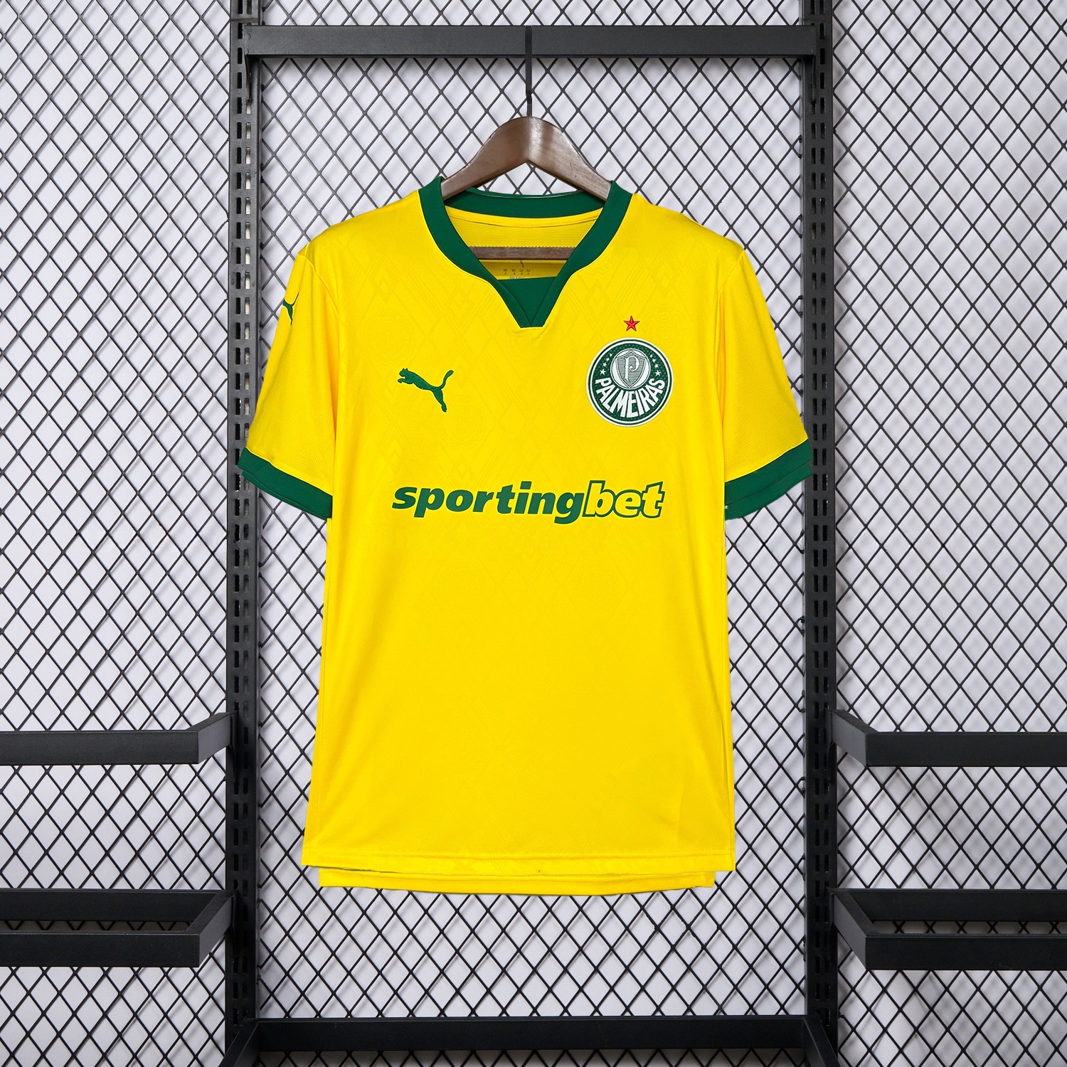 Palmeiras 25-26 Third Yellow Jersey - Fans Version - JerseysGala