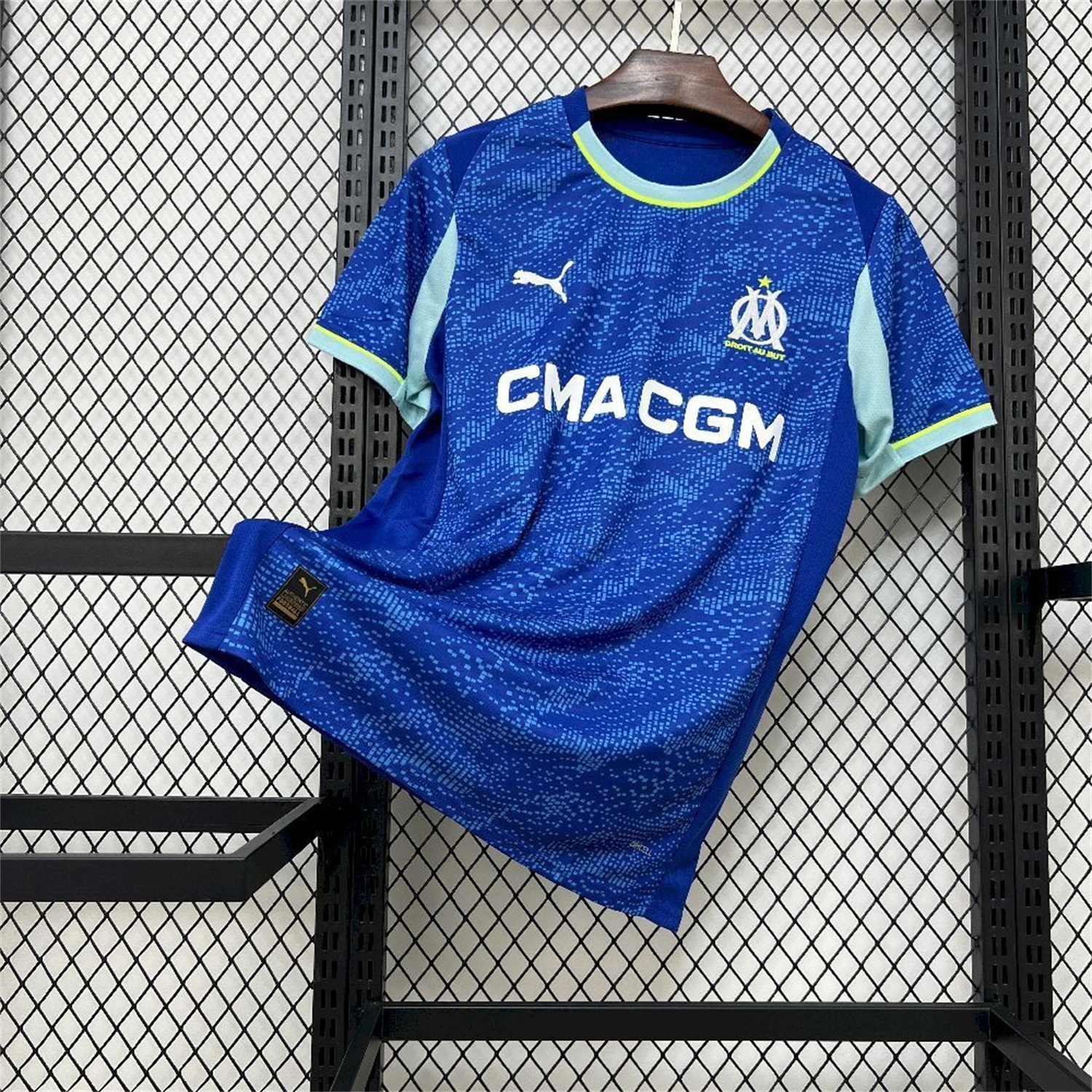 Marseille 25-26 Third Blue Jersey - Fans Version - JerseysGala