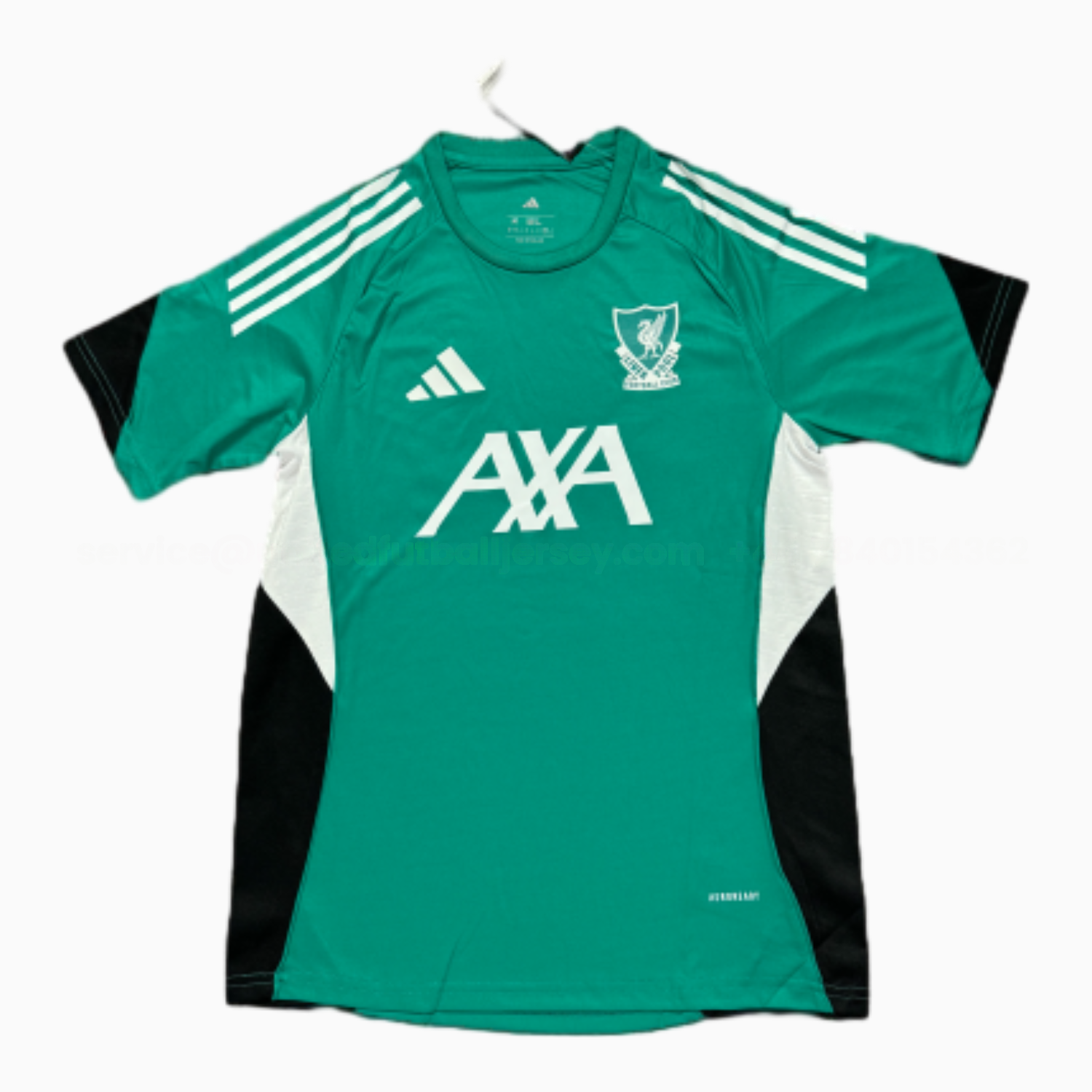 Liver.pool 25-26 AXA Green Training Jersey - Fans Version - JerseysGala