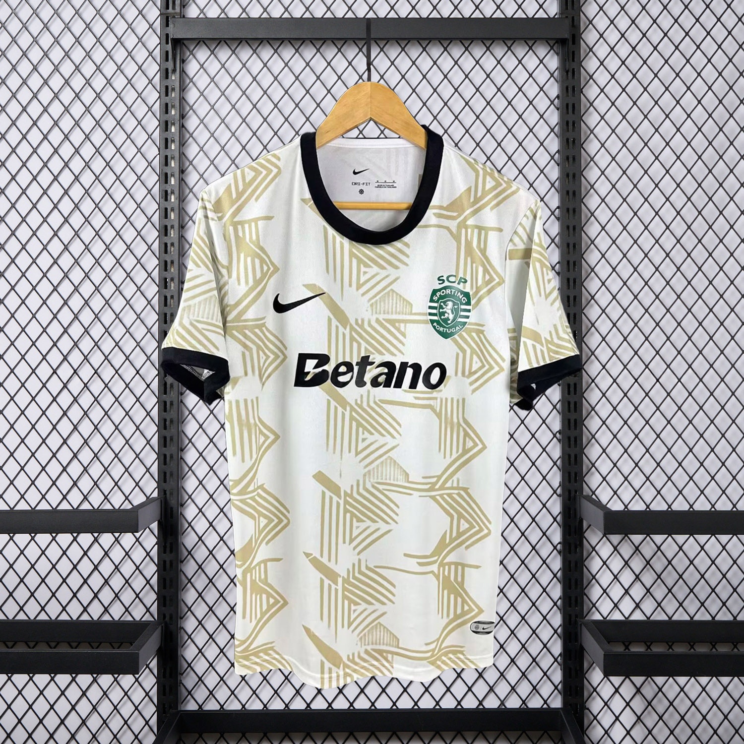 Sporting CP 25-26 Yellow And White Special Jersey - Fans Version - JerseysGala