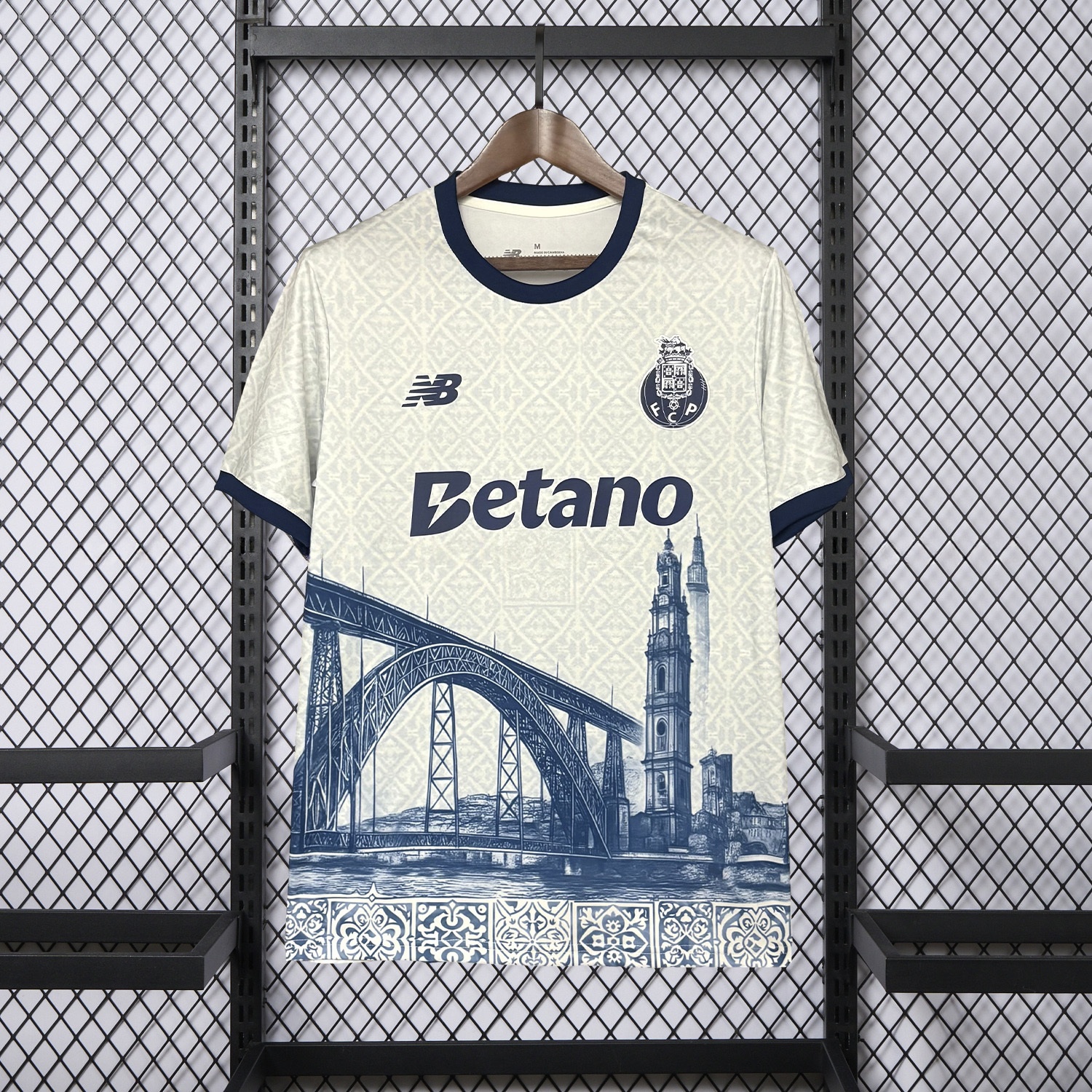 Porto 25-26 Ponte Maria Pia And Clérigos Church Jersey - Fans Version - JerseysGala