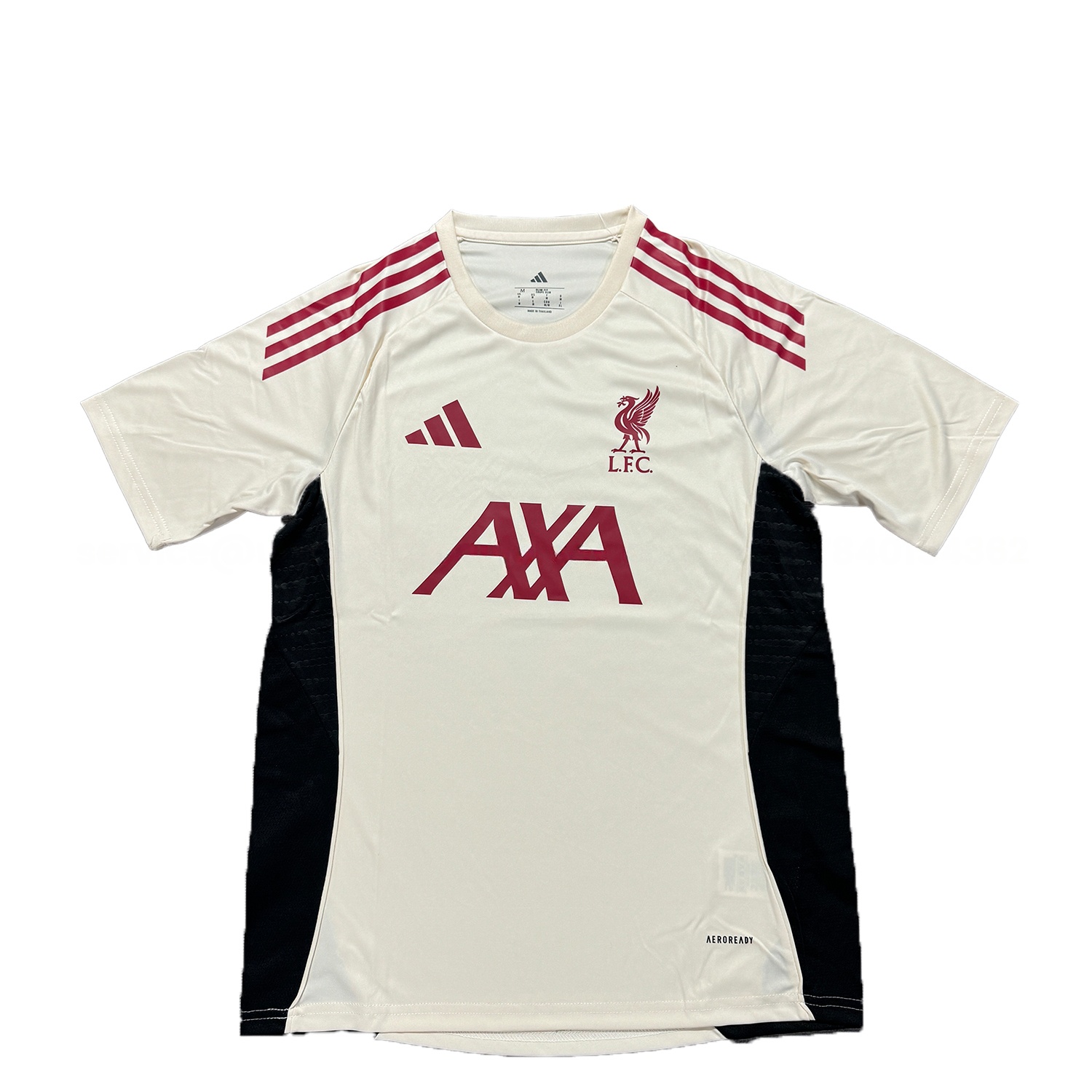 Liver.pool 25-26 AXA White Training Jersey - Fans Version - JerseysGala
