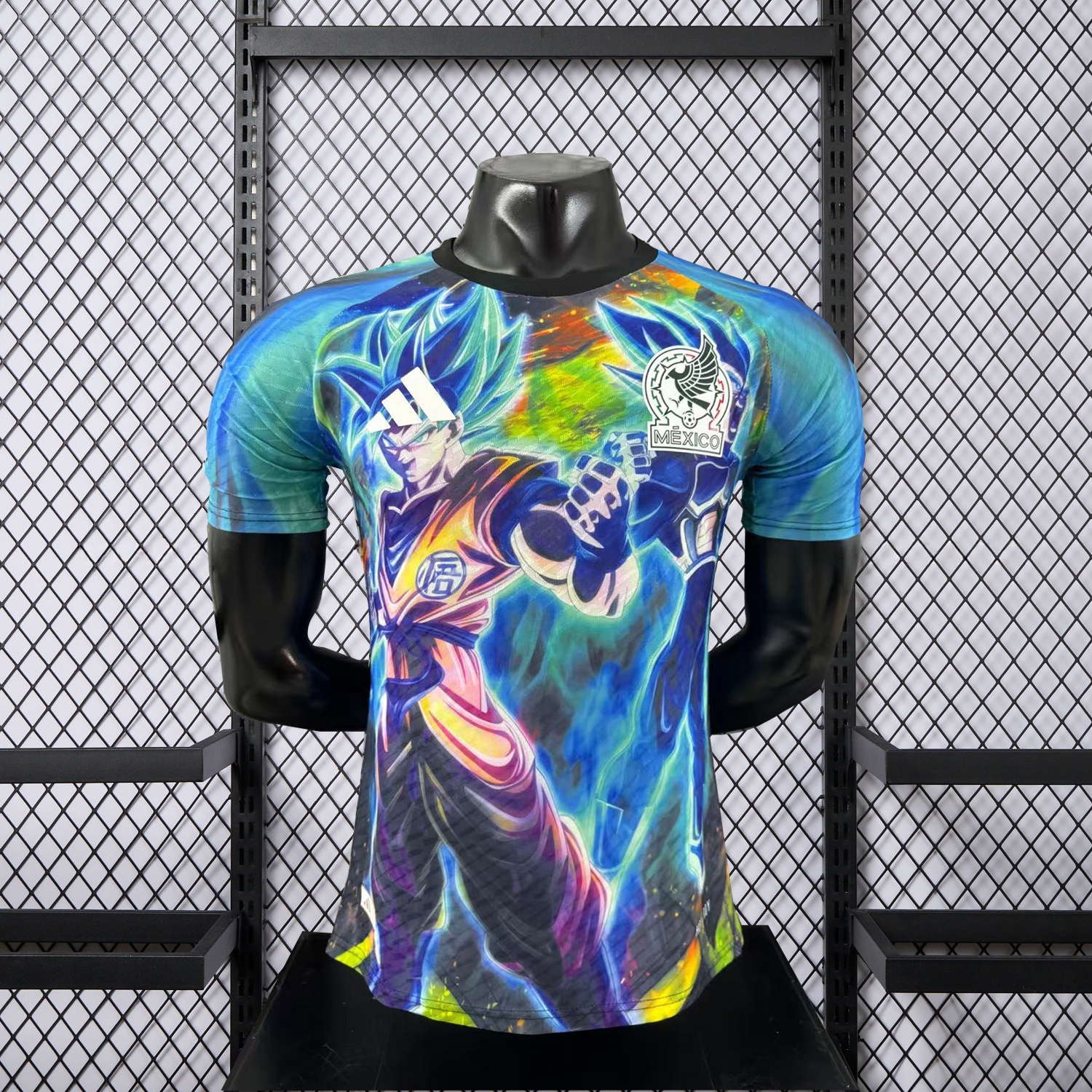 Mexico 25-26 Dragon Ball Goku And Bejita Special Jersey - Player Version - JerseysGala
