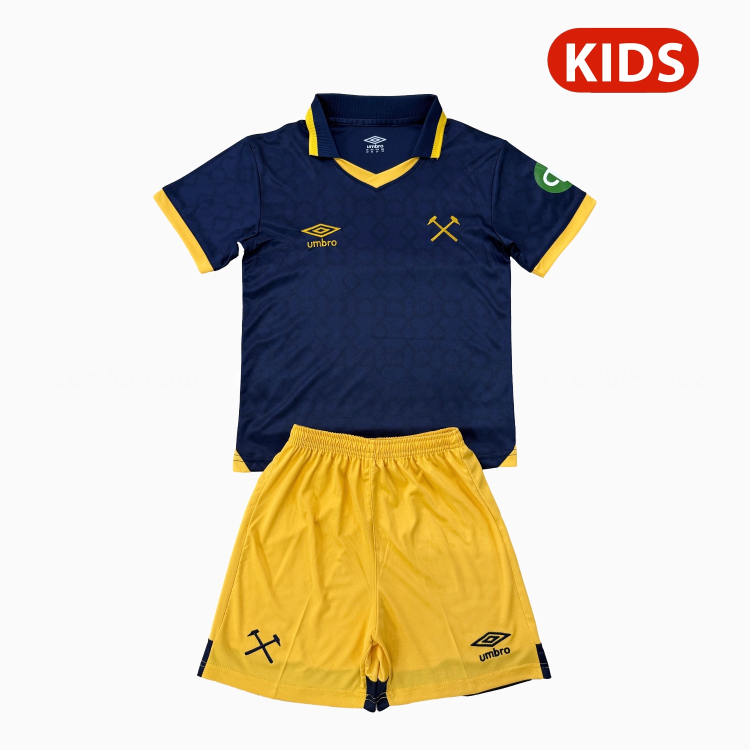 West Ham United 25-26 Third Kids Kit - JerseysGala