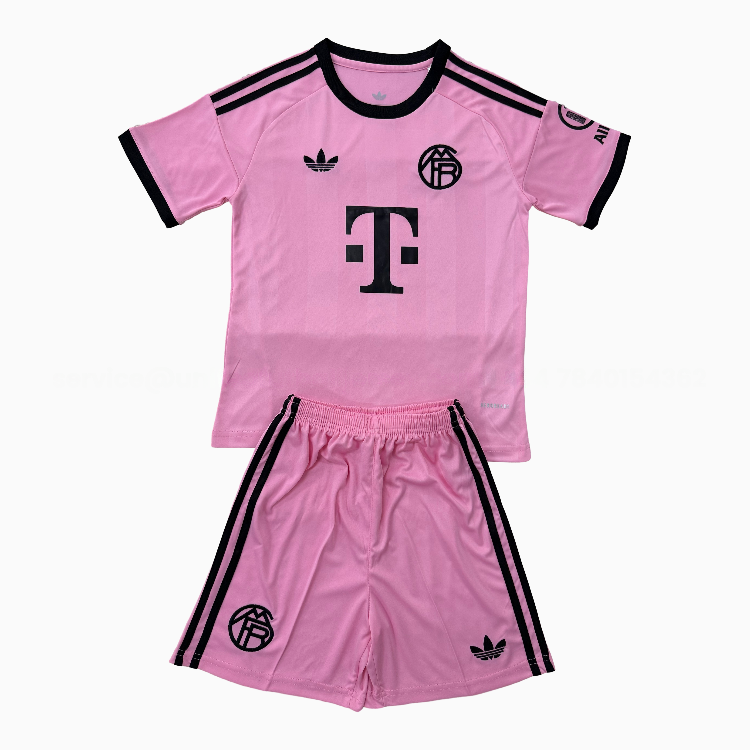 Bayern Munich 25-26 Pink Goalkeeper Men's Adult Jersey Set - Fans Version - JerseysGala