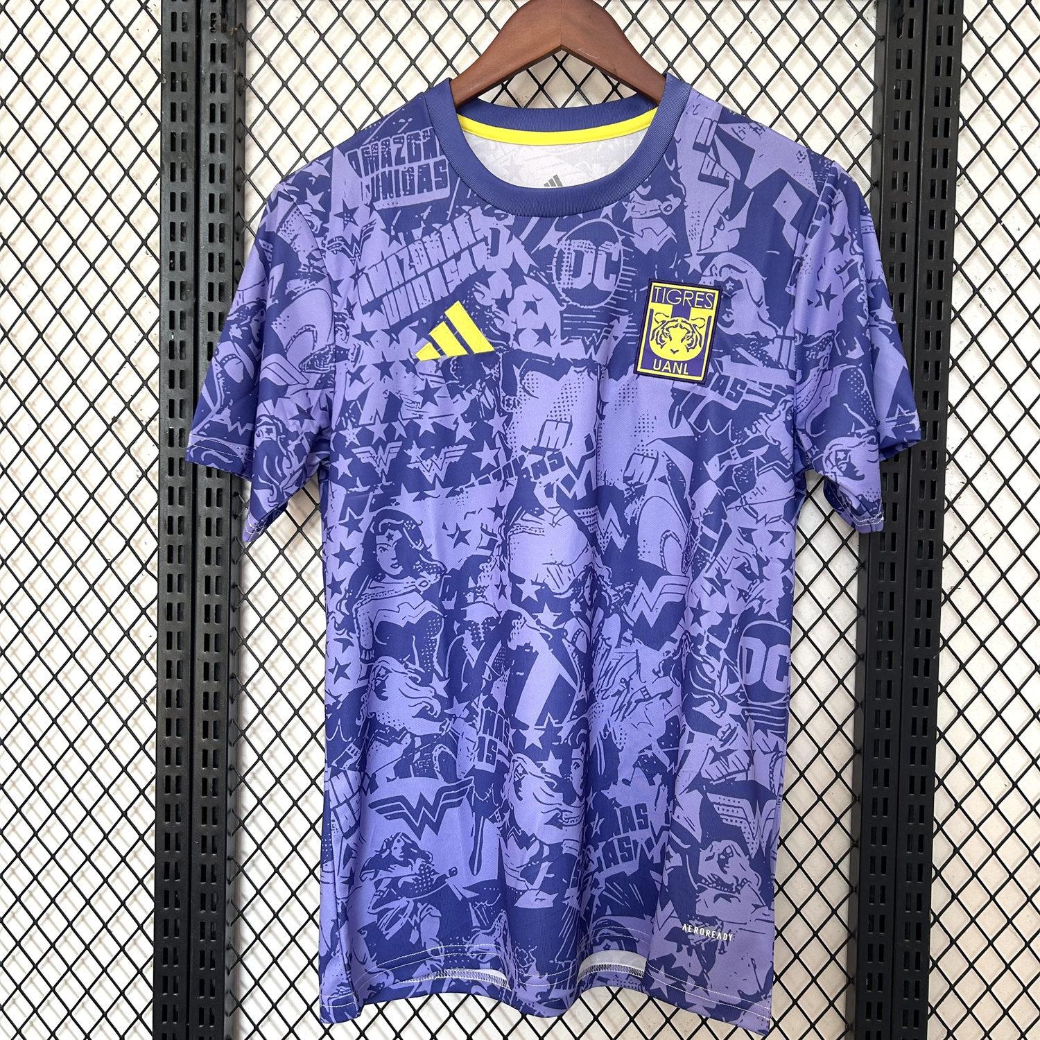Tigres UANL 25-26 Blue And Purple Pre-match Training Jersey - Fans Version - JerseysGala