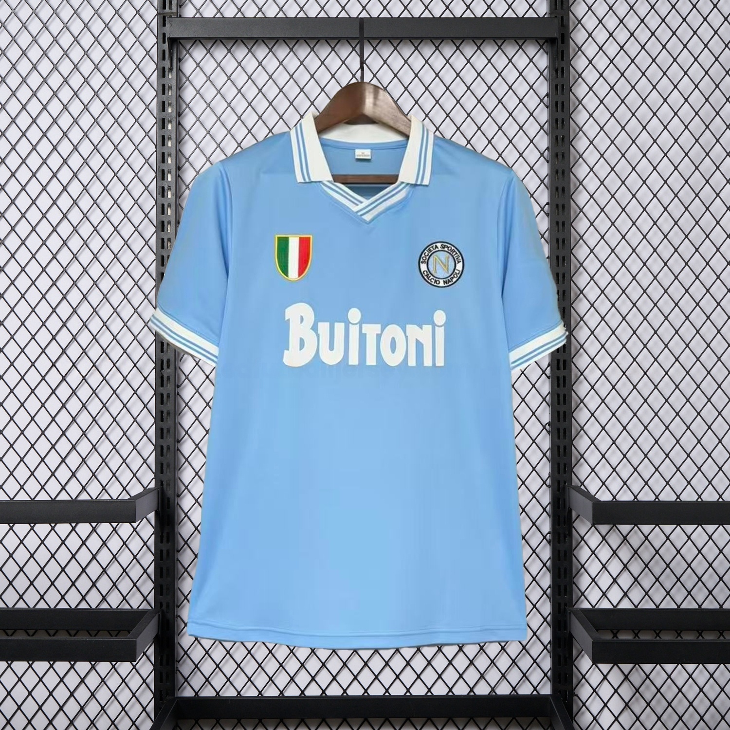 Retro Napoli 1987-88 Home 2 Blue Jersey - JerseysGala