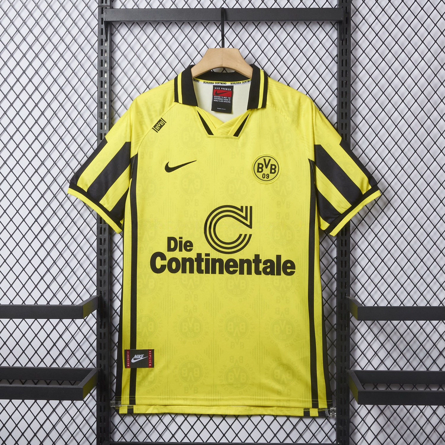 Retro Dortmund 1996-97 Home Jersey - JerseysGala