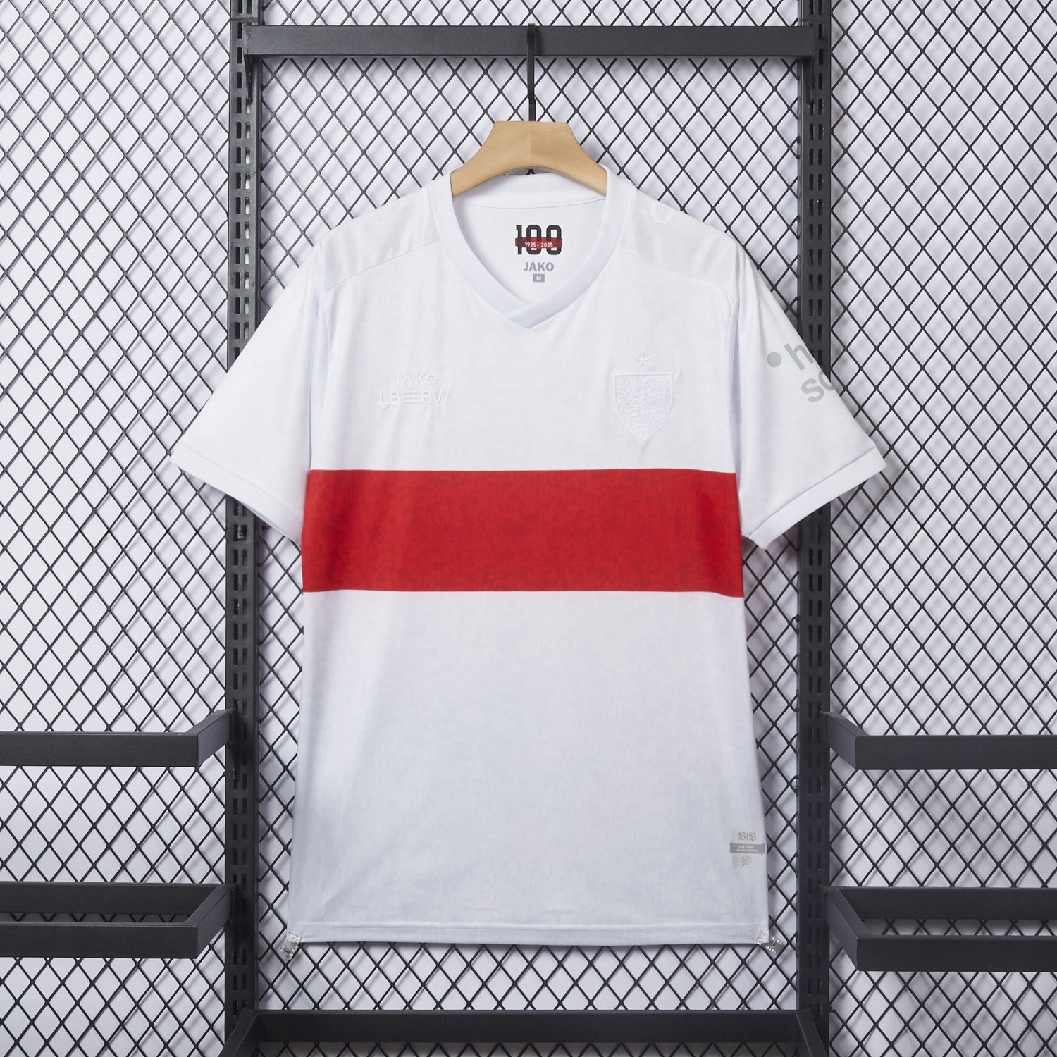 【Embroidered Team Badge】Stuttgart 25-26 100th Anniversary Jersey - Fans Version - JerseysGala