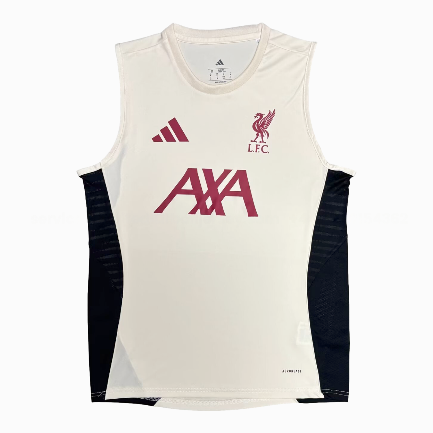 Liver.pool 25-26 White Training Vest - Fans Version - JerseysGala