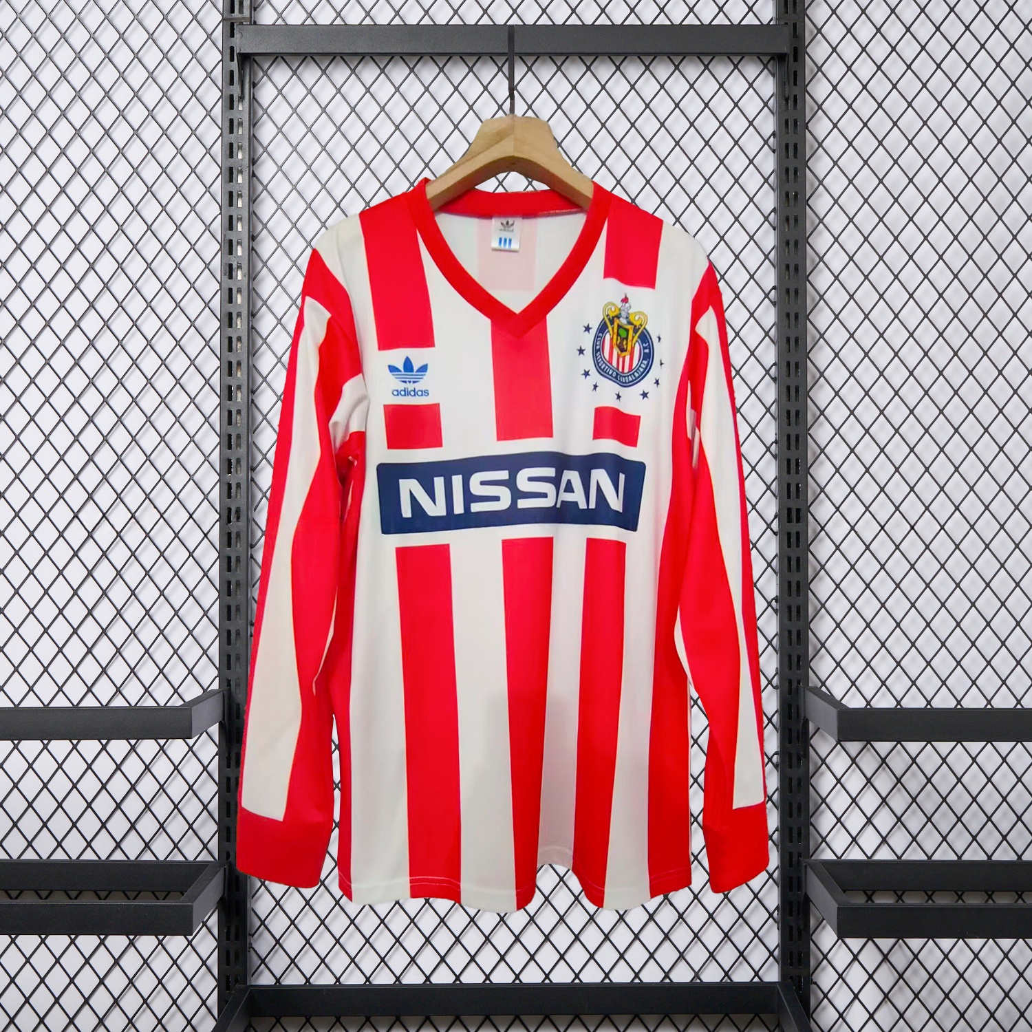 Retro Chivas de Guadalajara 1990-91 Home Long Sleeves Jersey - JerseysGala