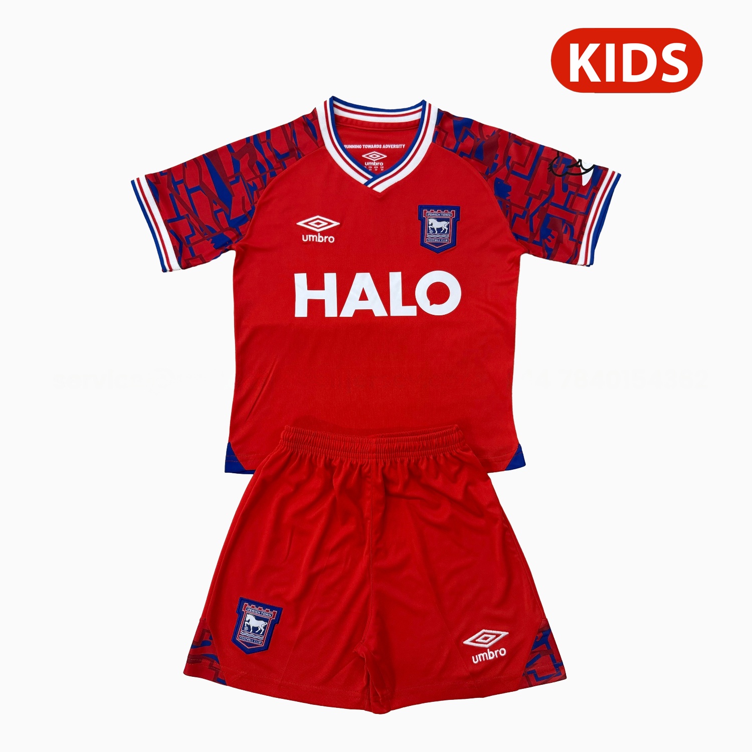 Ipswich Town 25-26 Away Kids Kit - JerseysGala