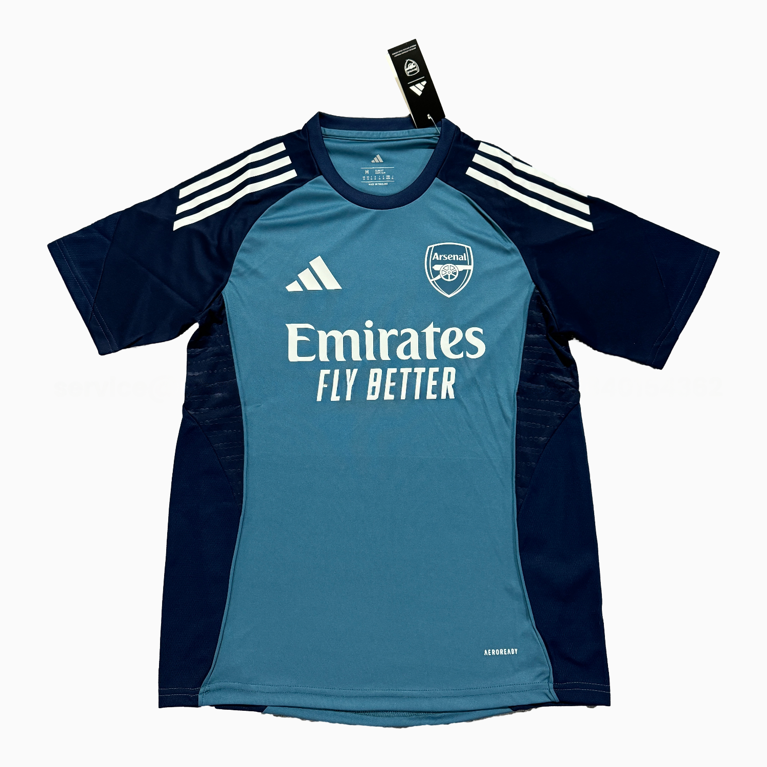 Arsenal 25-26 Blue Grey Training Jersey - Fans Version - JerseysGala