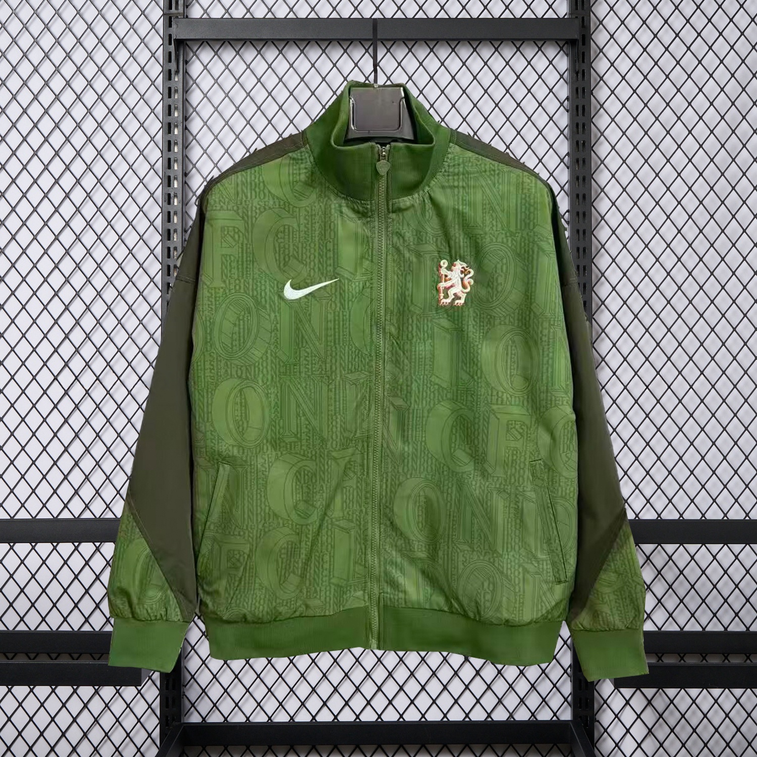 C.H.E.L.S.E.A 25-26 Windbreaker Jacket - Green - JerseysGala