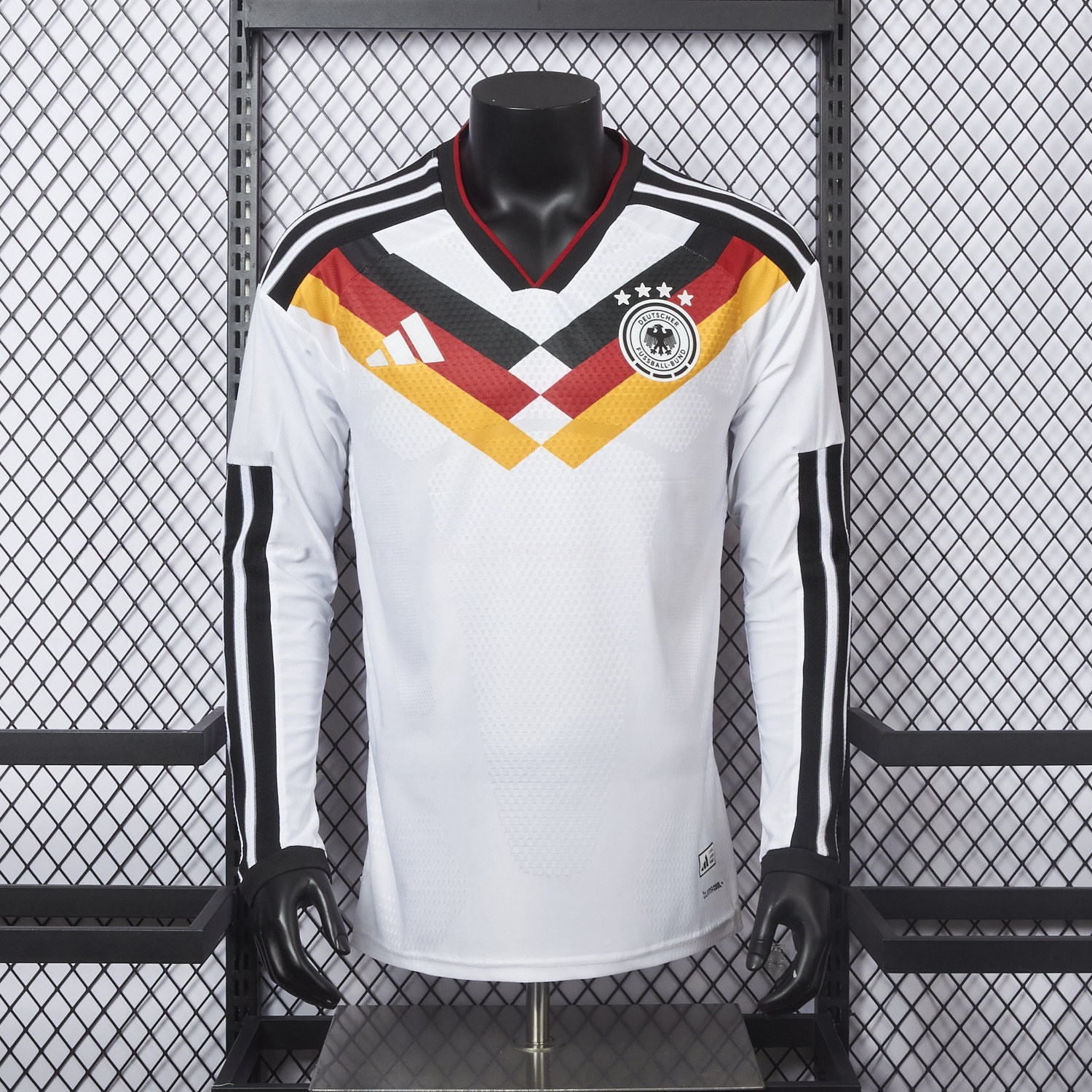 Germany 25-26 Home (Informal-release Version) Long Sleeves Jersey - Player Version - JerseysGala