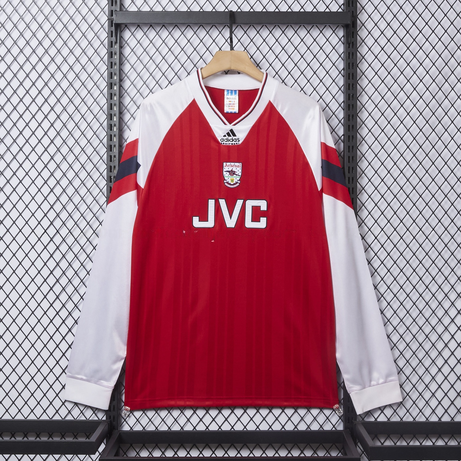 Retro Arsenal 92-94 Home Long Sleeves Jersey - JerseysGala