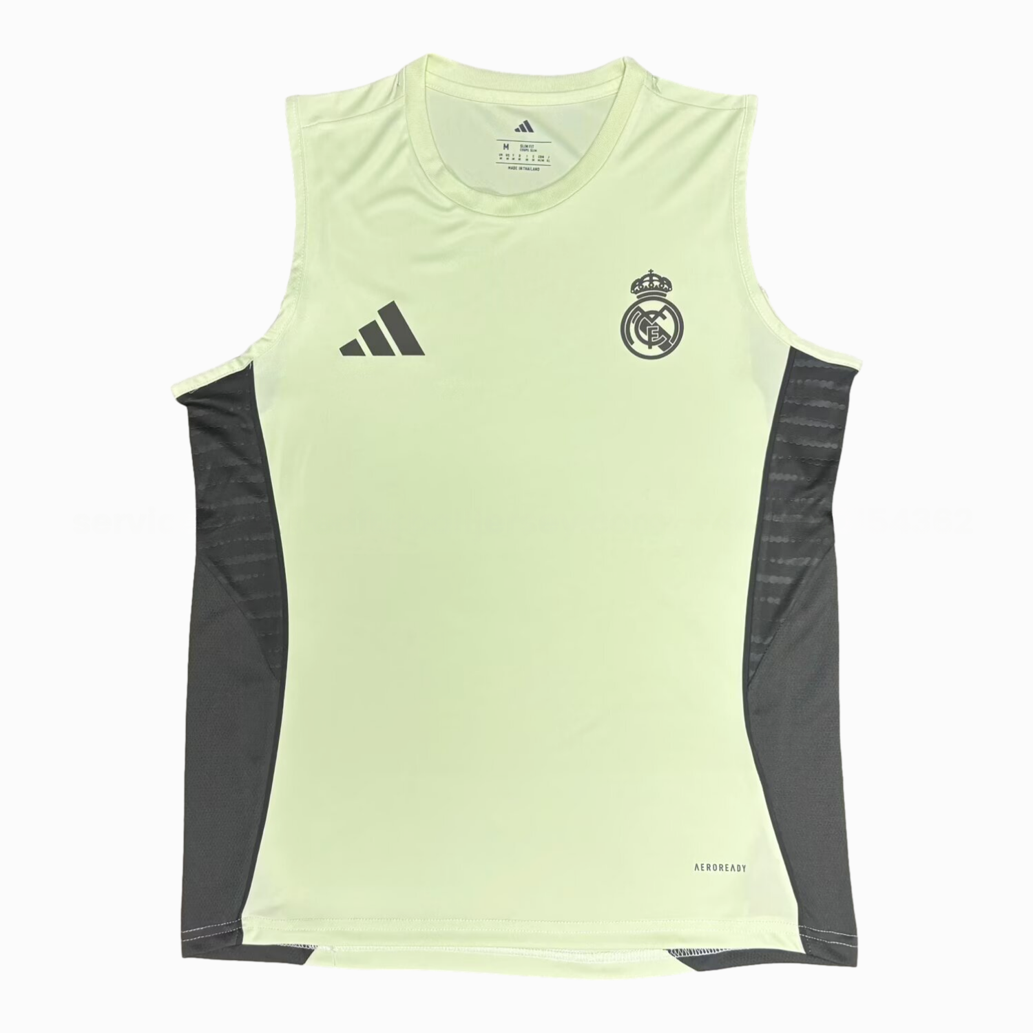 Real Madrid 25-26 Light Green Training Vest - Fans Version - JerseysGala