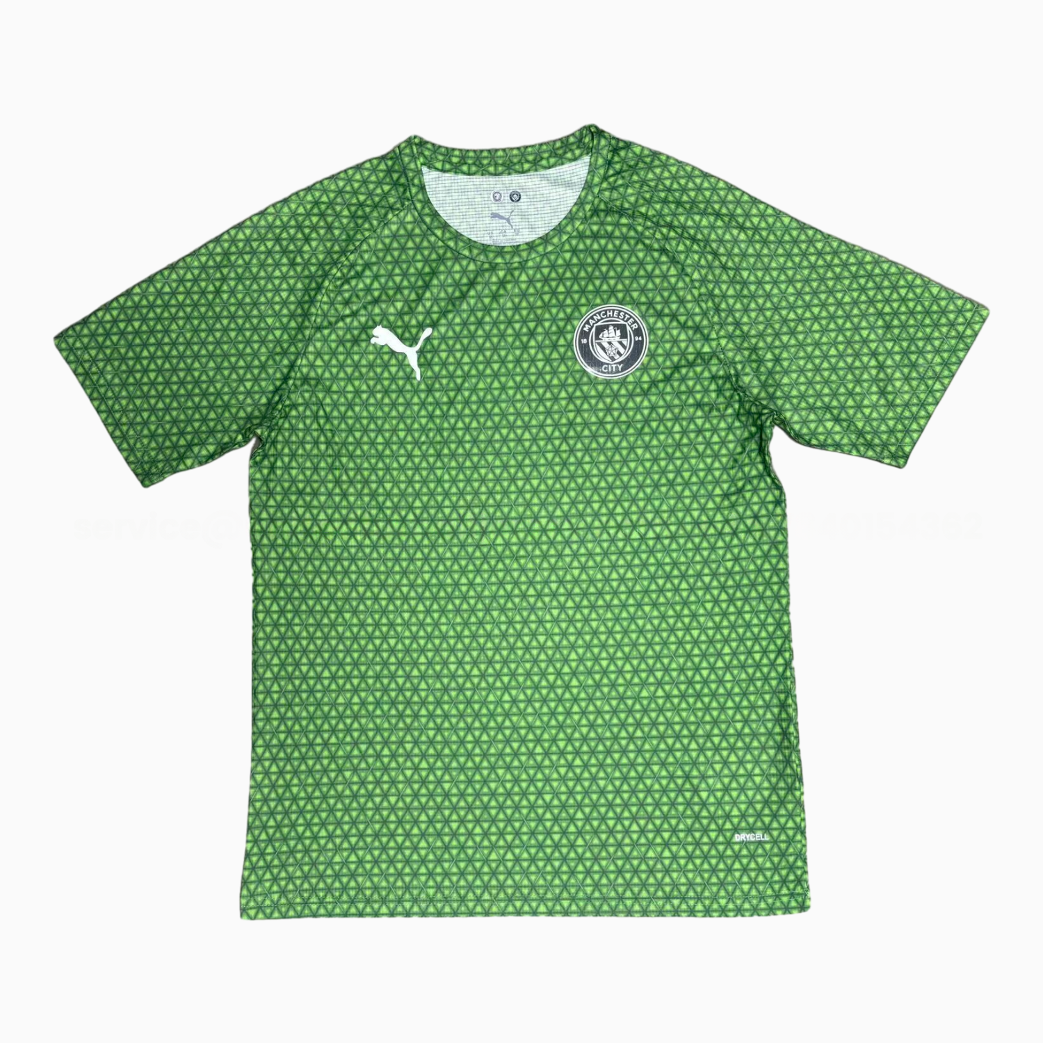 Manchester City 25-26 Green Pre-Match Training Jersey - Fans Version - JerseysGala