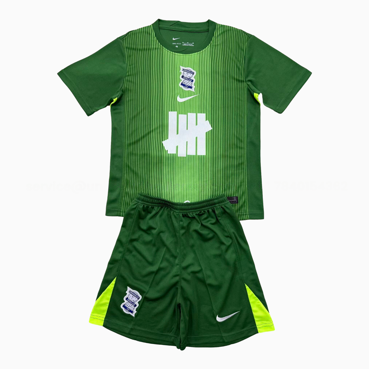 Birmingham City 25-26 Green Goalkeeper Men's Adult Jersey Set - Fans Version - JerseysGala