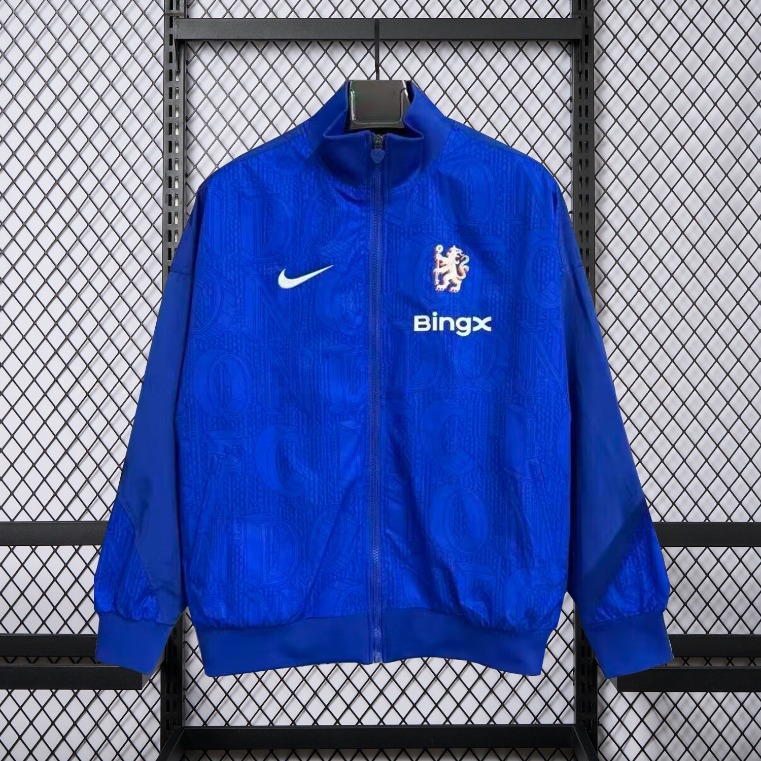 C.H.E.L.S.E.A 25-26 Windbreaker Jacket - Blue - JerseysGala