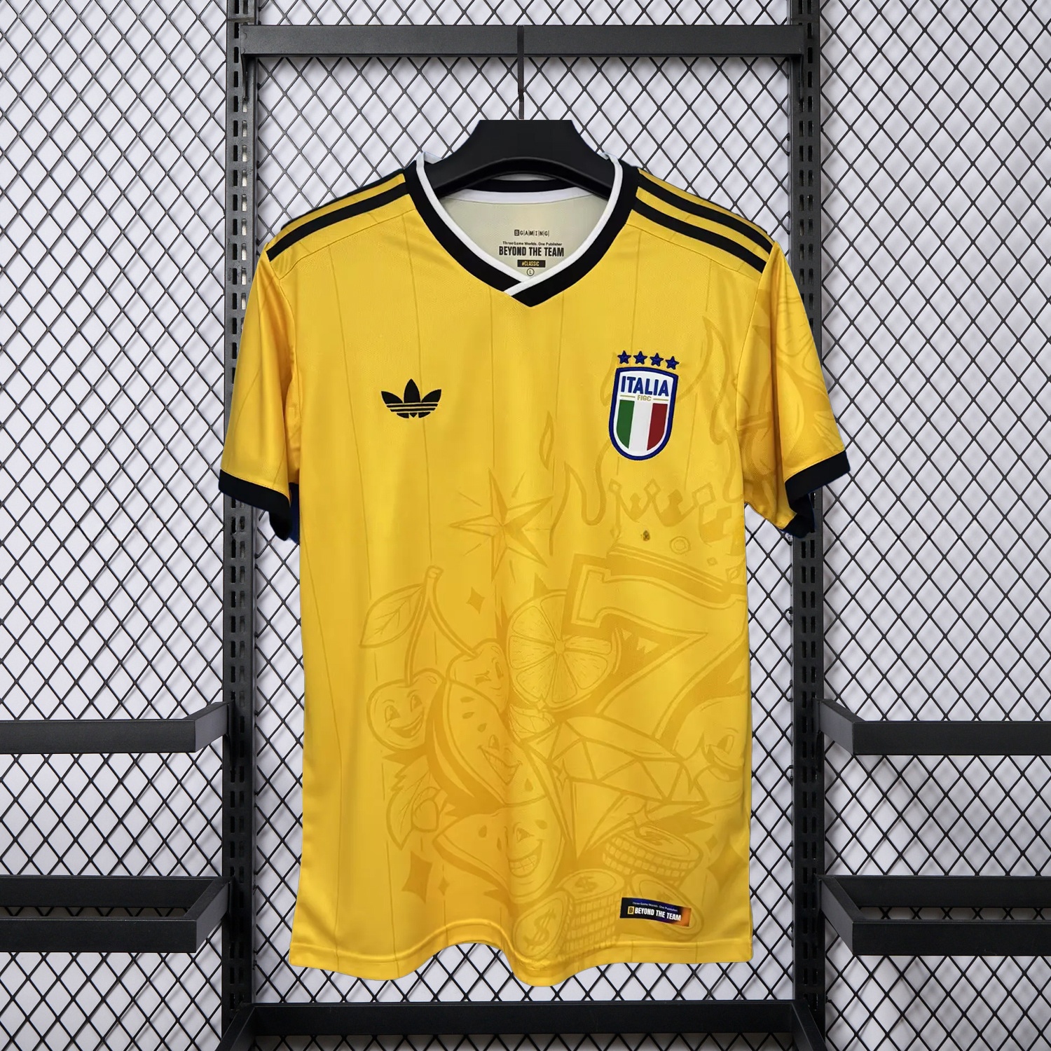 Italy 2026 BGAMING Special Yellow Jersey - Fans Version - JerseysGala