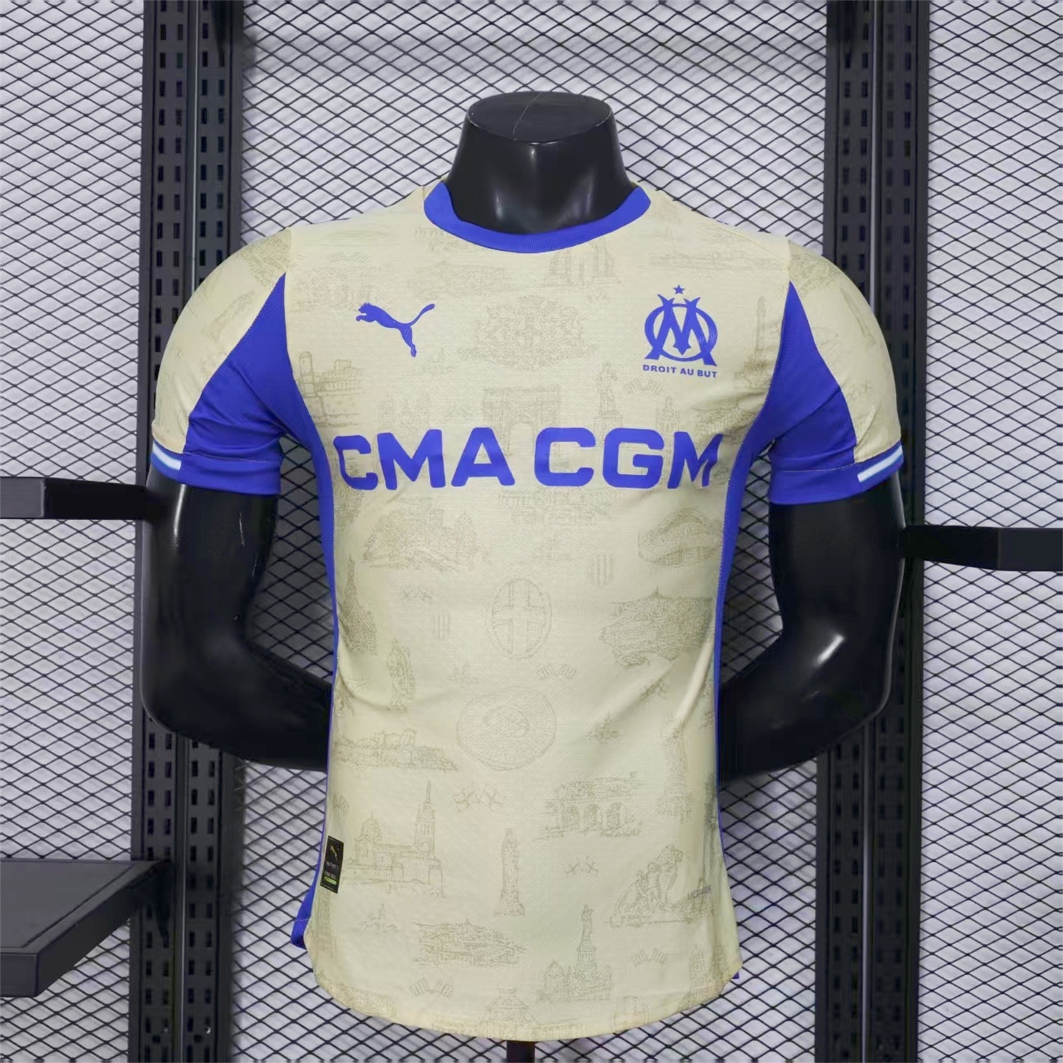 Marseille 25-26 Fourth Jersey -Player Version - JerseysGala