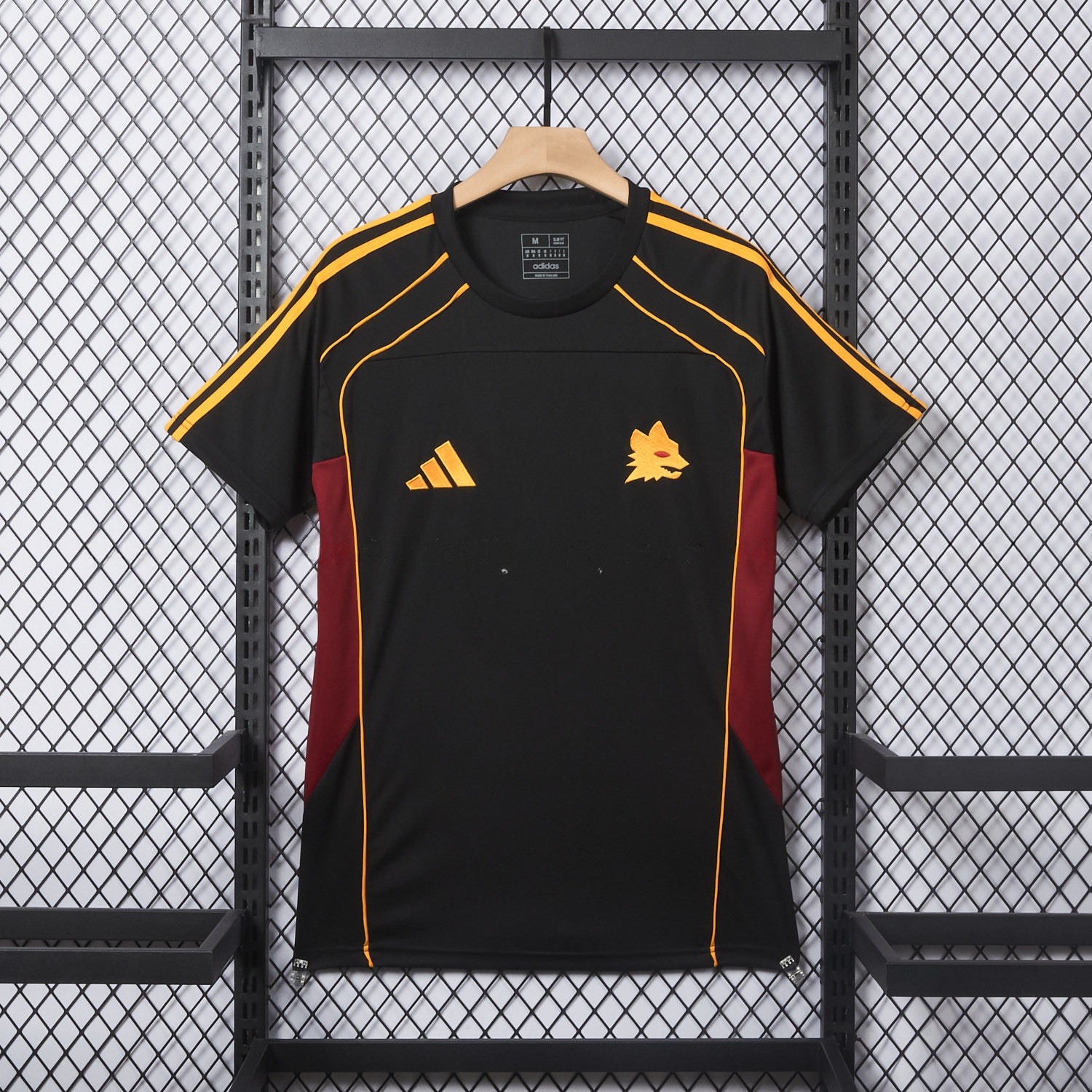 AS Roma 25-26 Travel Special Black Jersey - Fans Version - JerseysGala