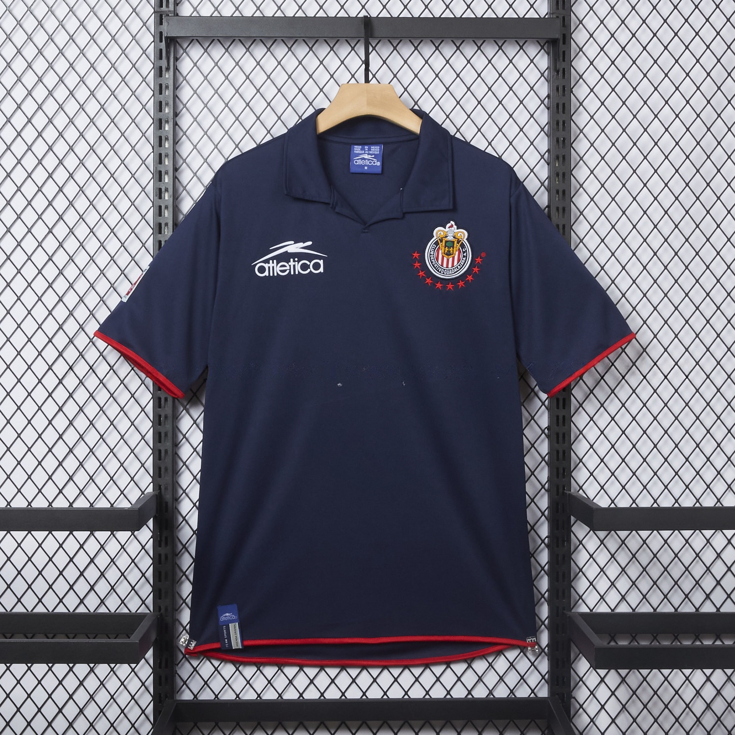 Retro Chivas de Guadalajara 2003-04 Away Deep Blue Jersey - JerseysGala