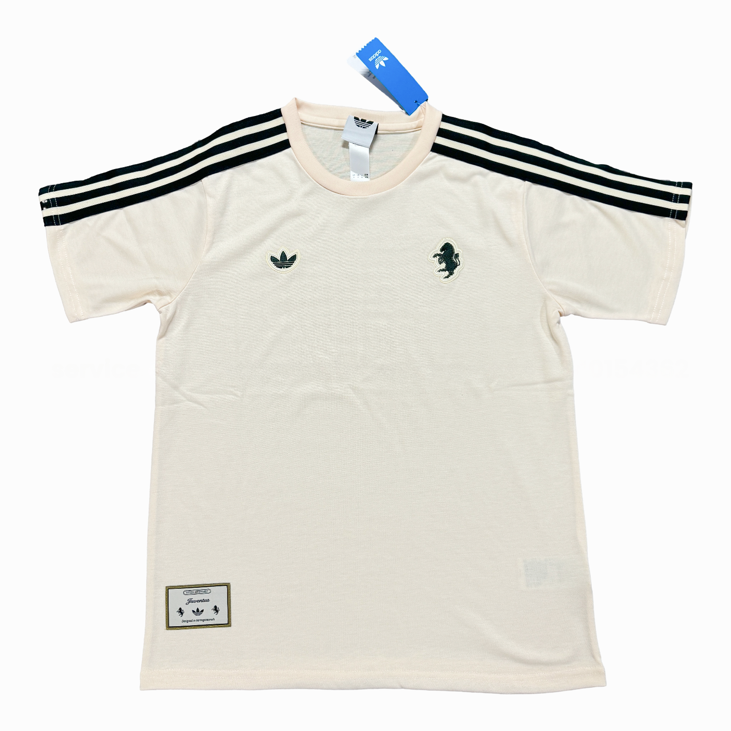 Juventus 25-26 Black And Cream Color Casual Jersey - JerseysGala