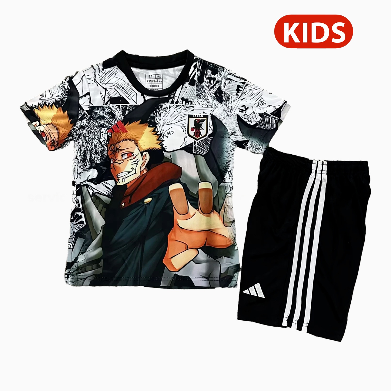 Japan 2024 Jujutsu Kaisen Itadori Yuji Special Edition Kids Kit - JerseysGala