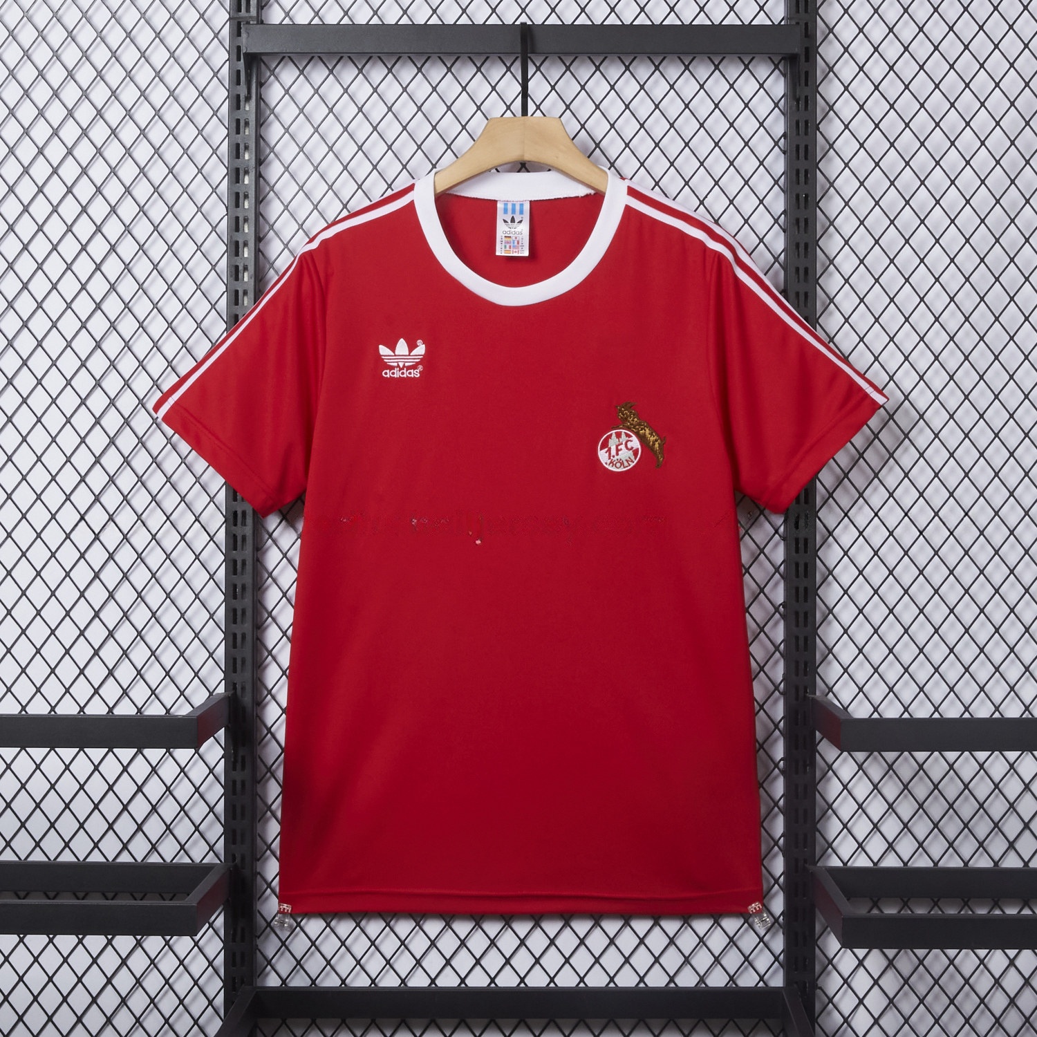 Retro 1. FC Köln 1977-78 Home Red Jersey - JerseysGala