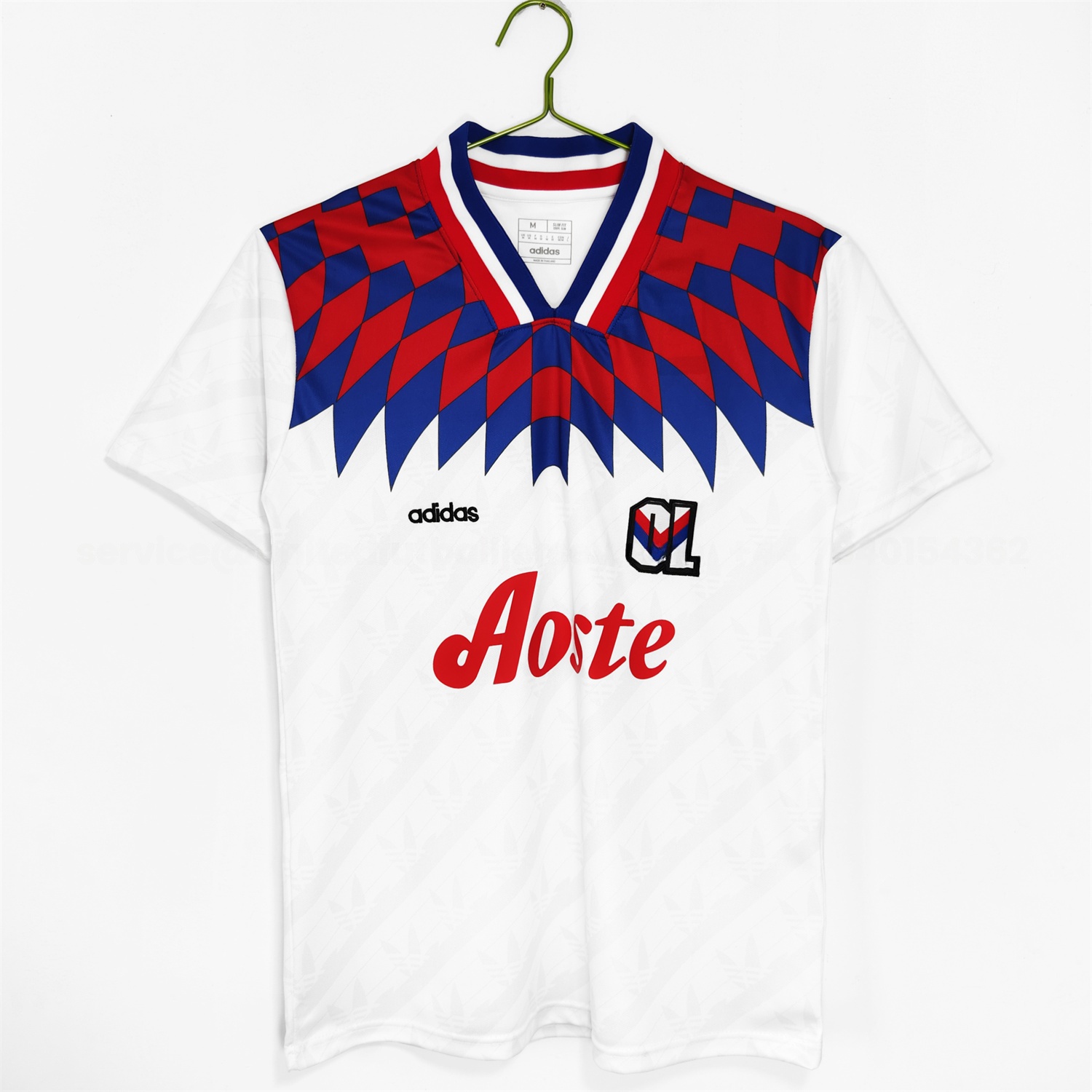Retro Lyon 1995-96 Home Jersey - JerseysGala
